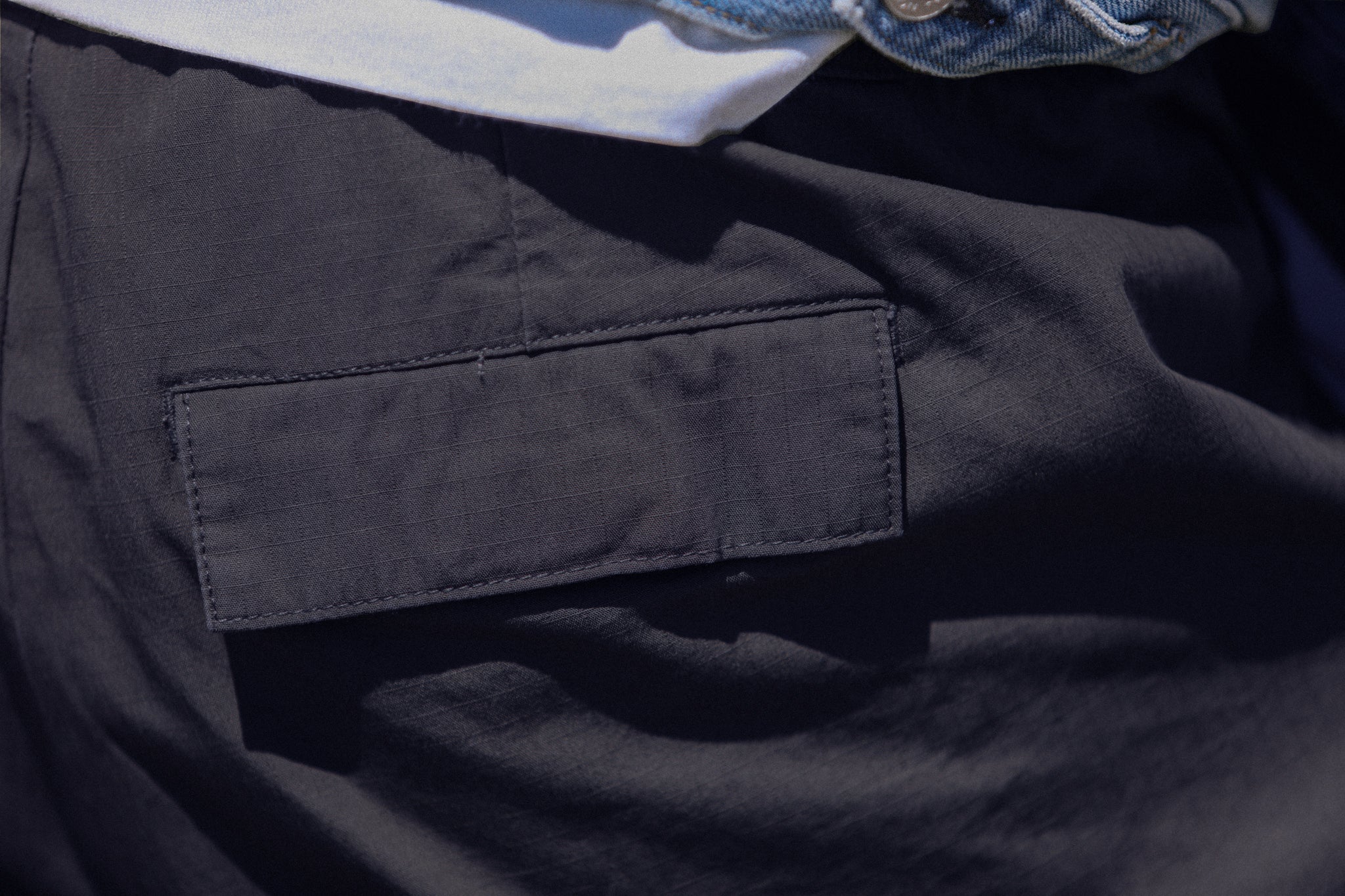 Balloon Pant Japanese Ripstop Navy - Image 7
