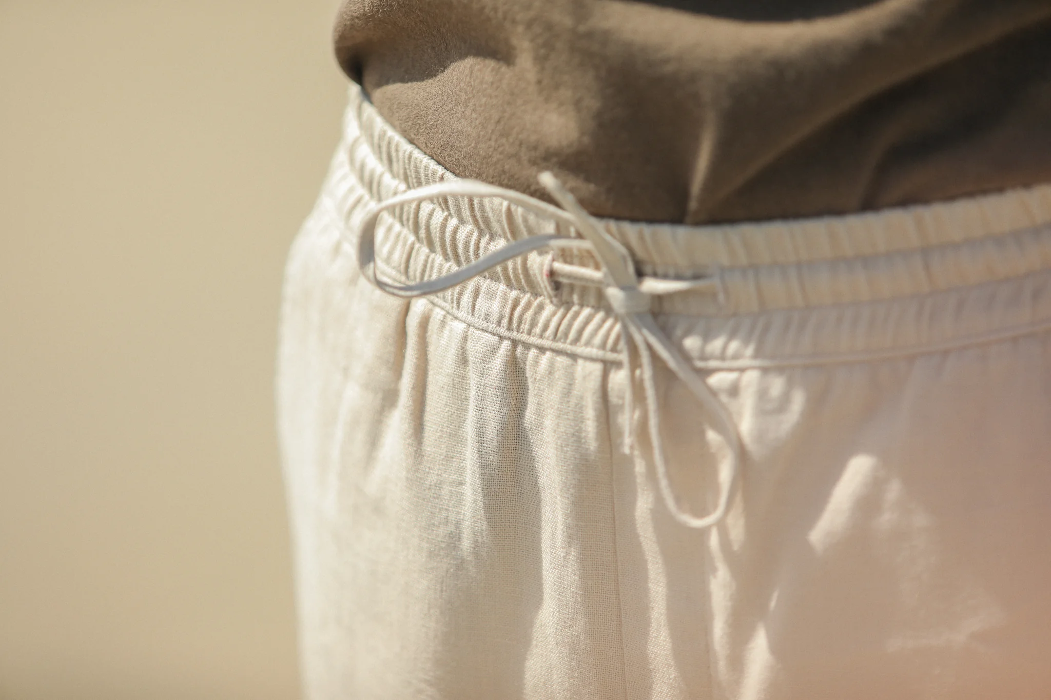 Beach Pant - Lin Beige - Image 10
