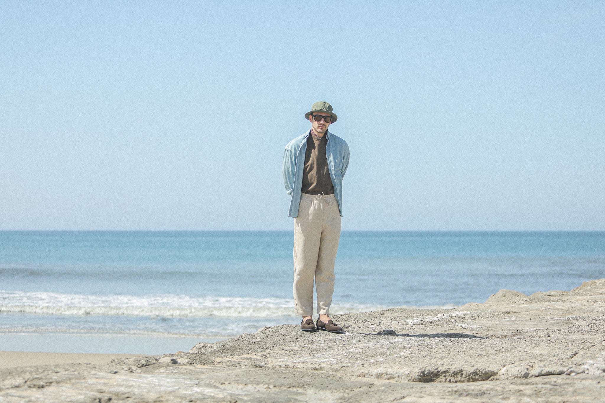 Beach Pant - Lin Beige - Image 11