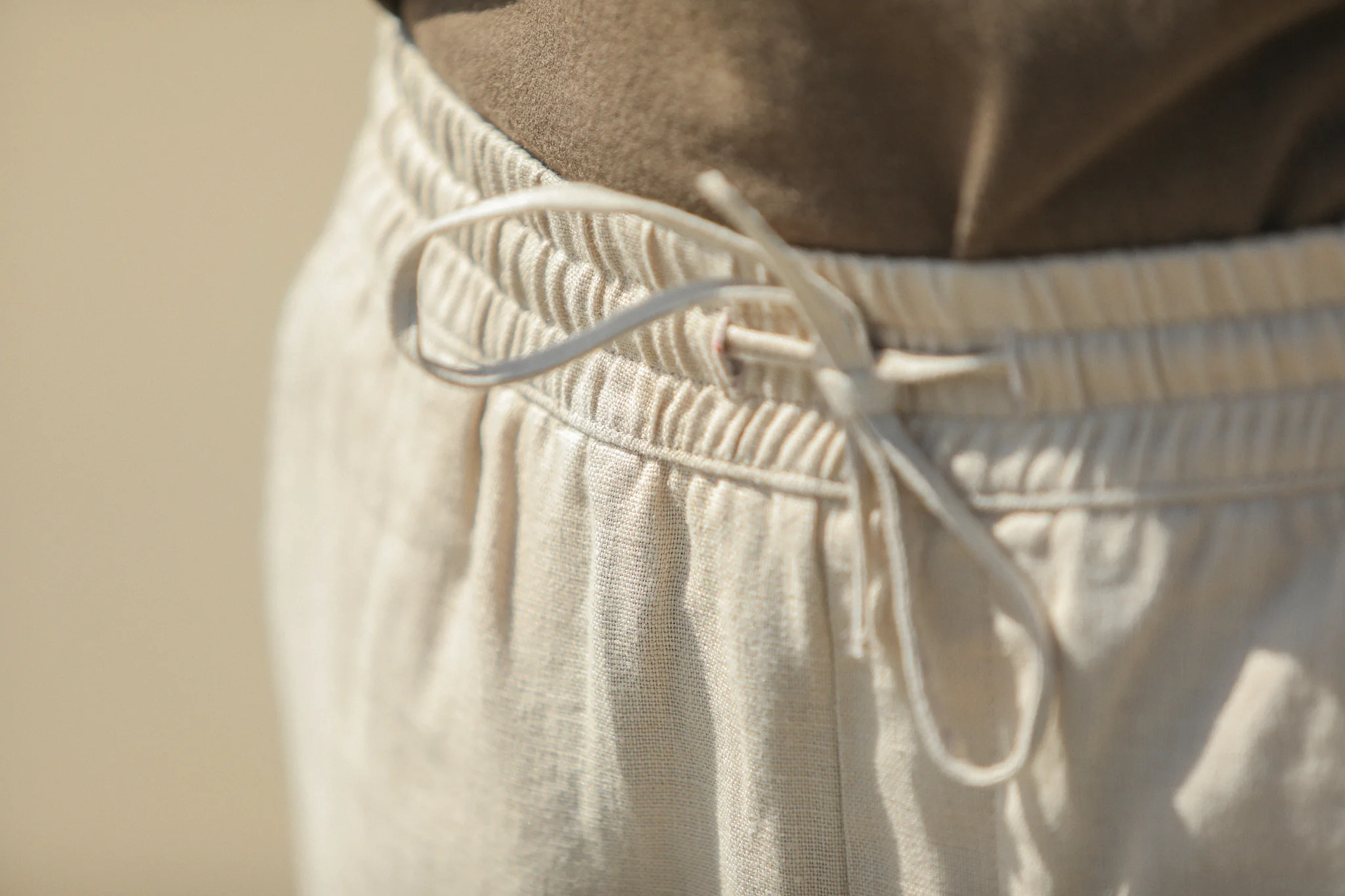 Beach Pant - Lin Beige - Image 8