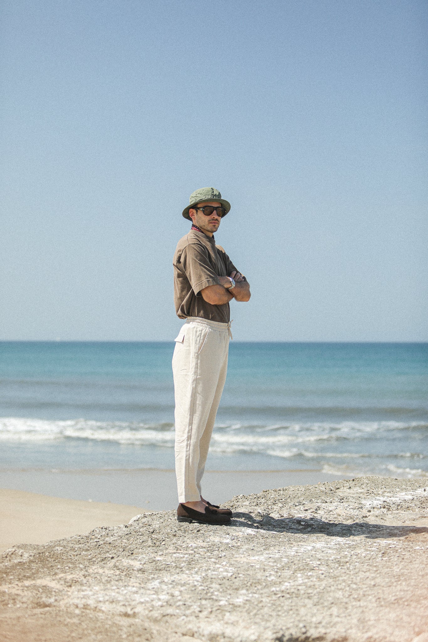 Beach Pant - Lin Beige - Image 9