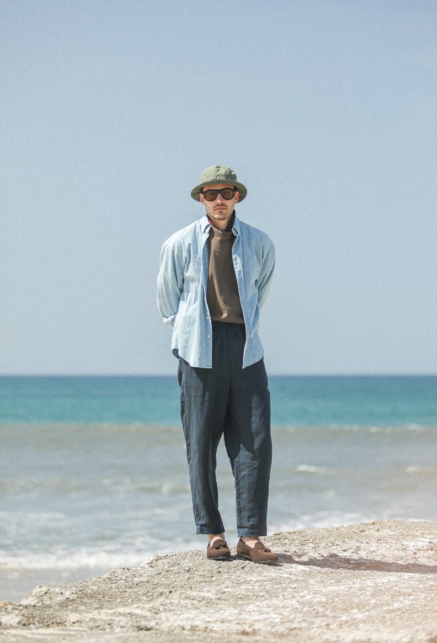 Beach Pant - Lin Navy - Image 2