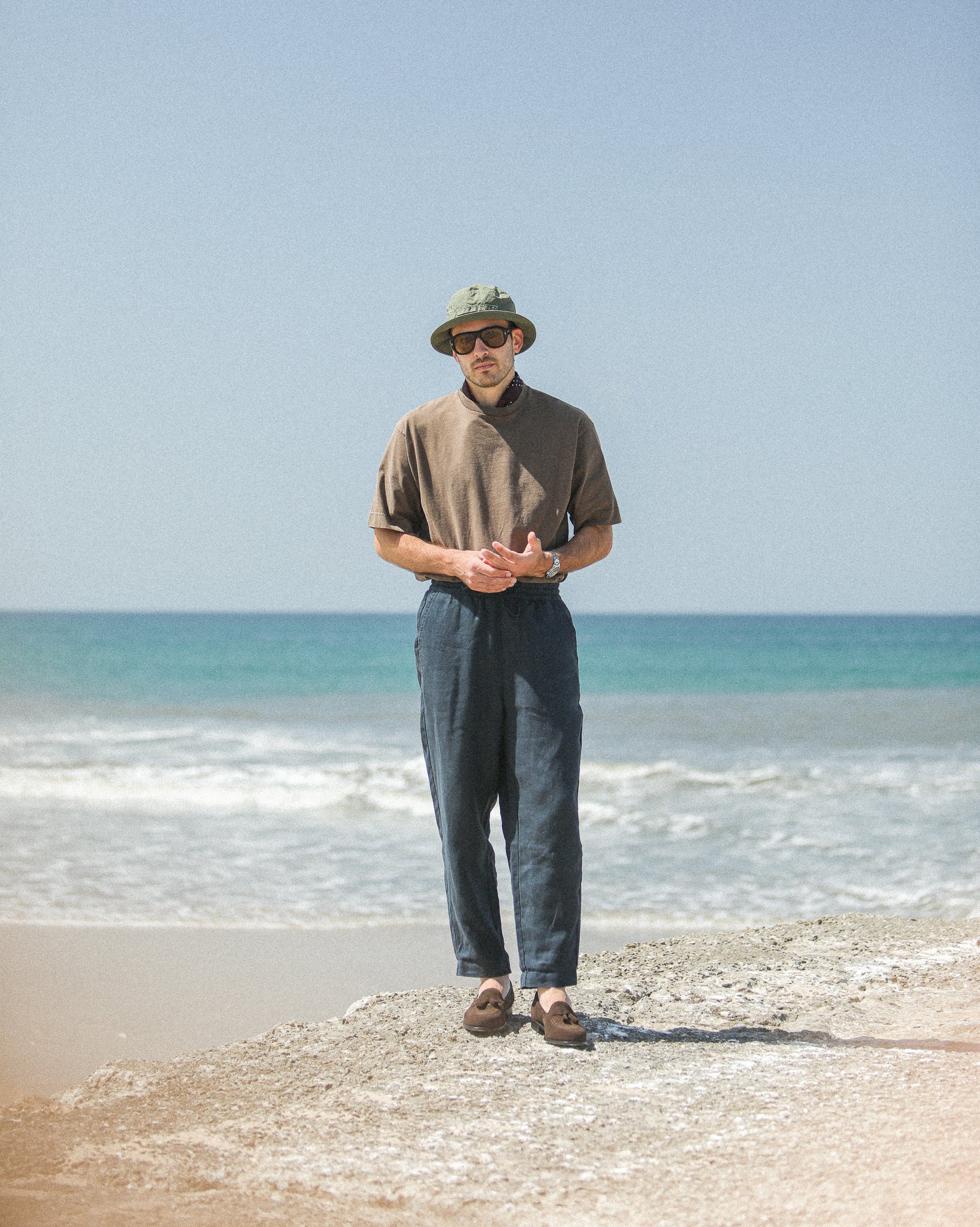 Beach Pant - Lin Navy - Image 4