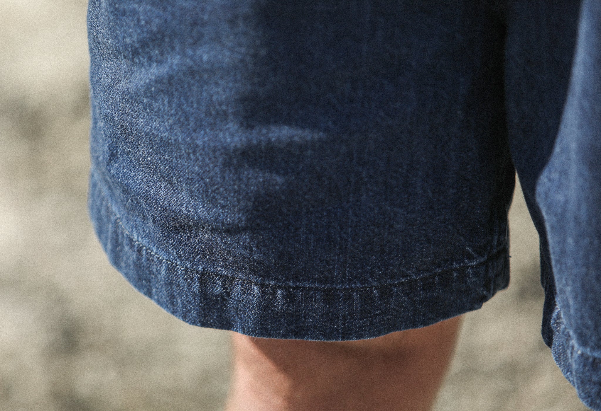 Beach Short Denim Japonais Stone Wash - Image 6