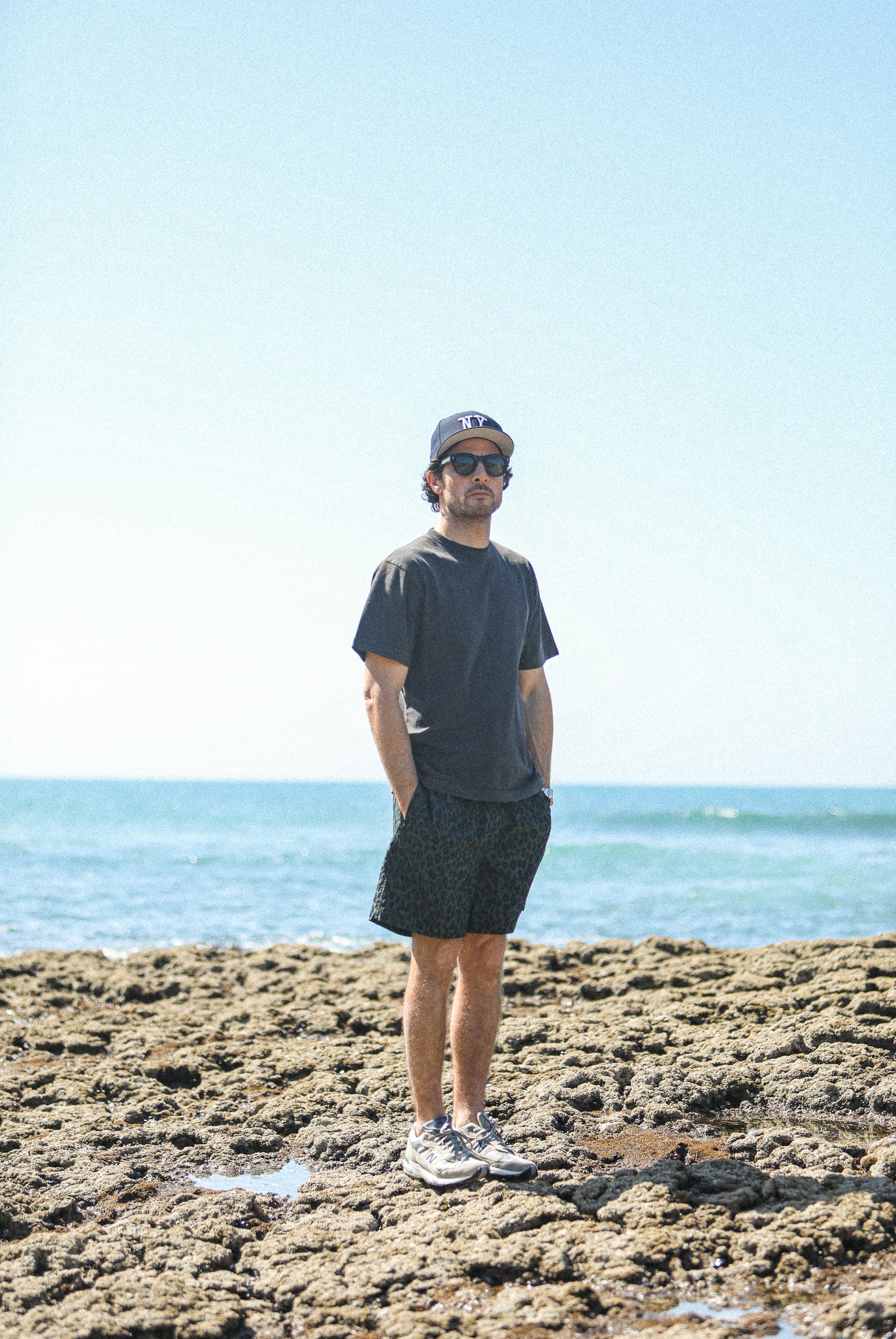 Beach Short - Leopard Japonais Blue - Image 9