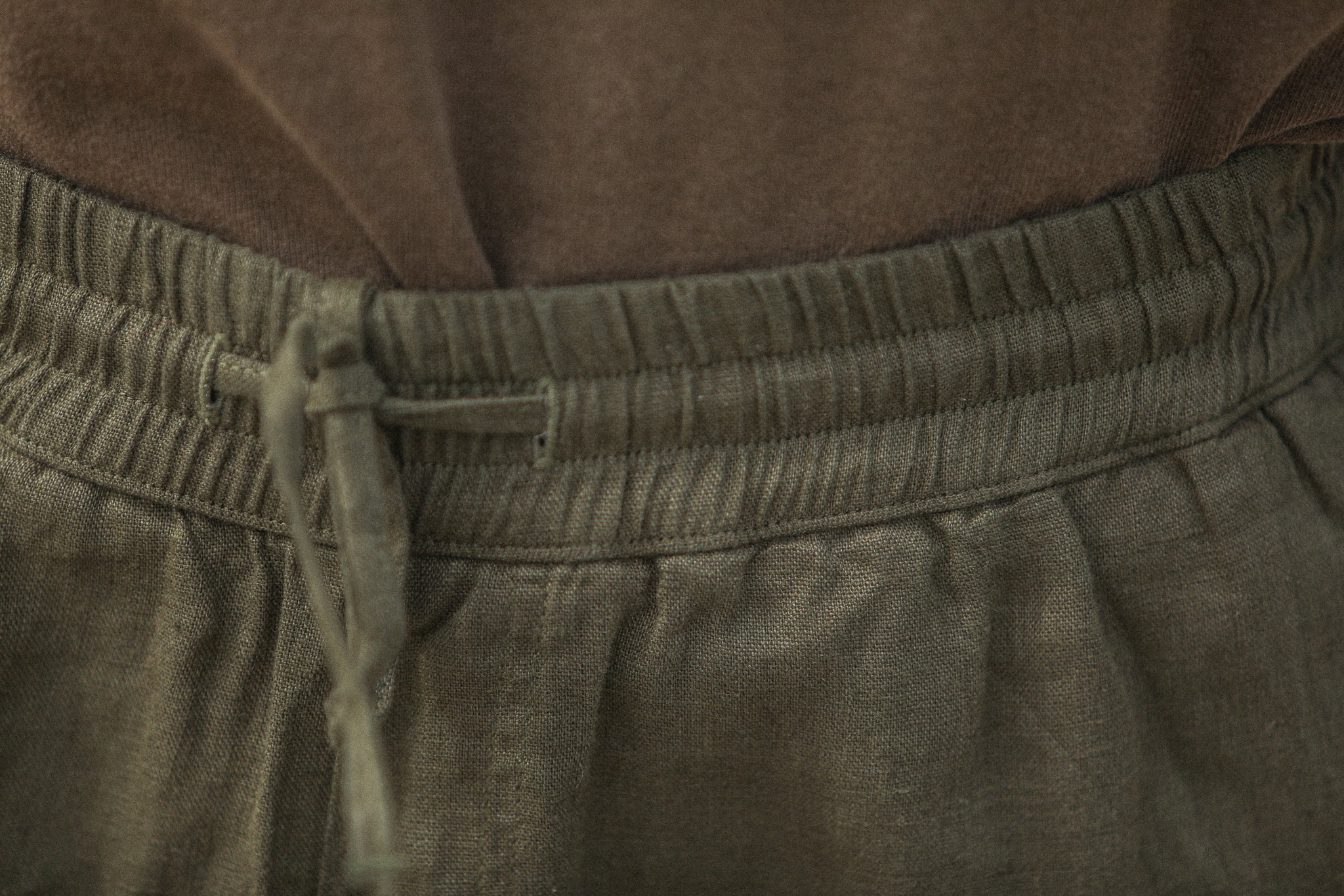 Beach Short Lin Khaki - Image 4