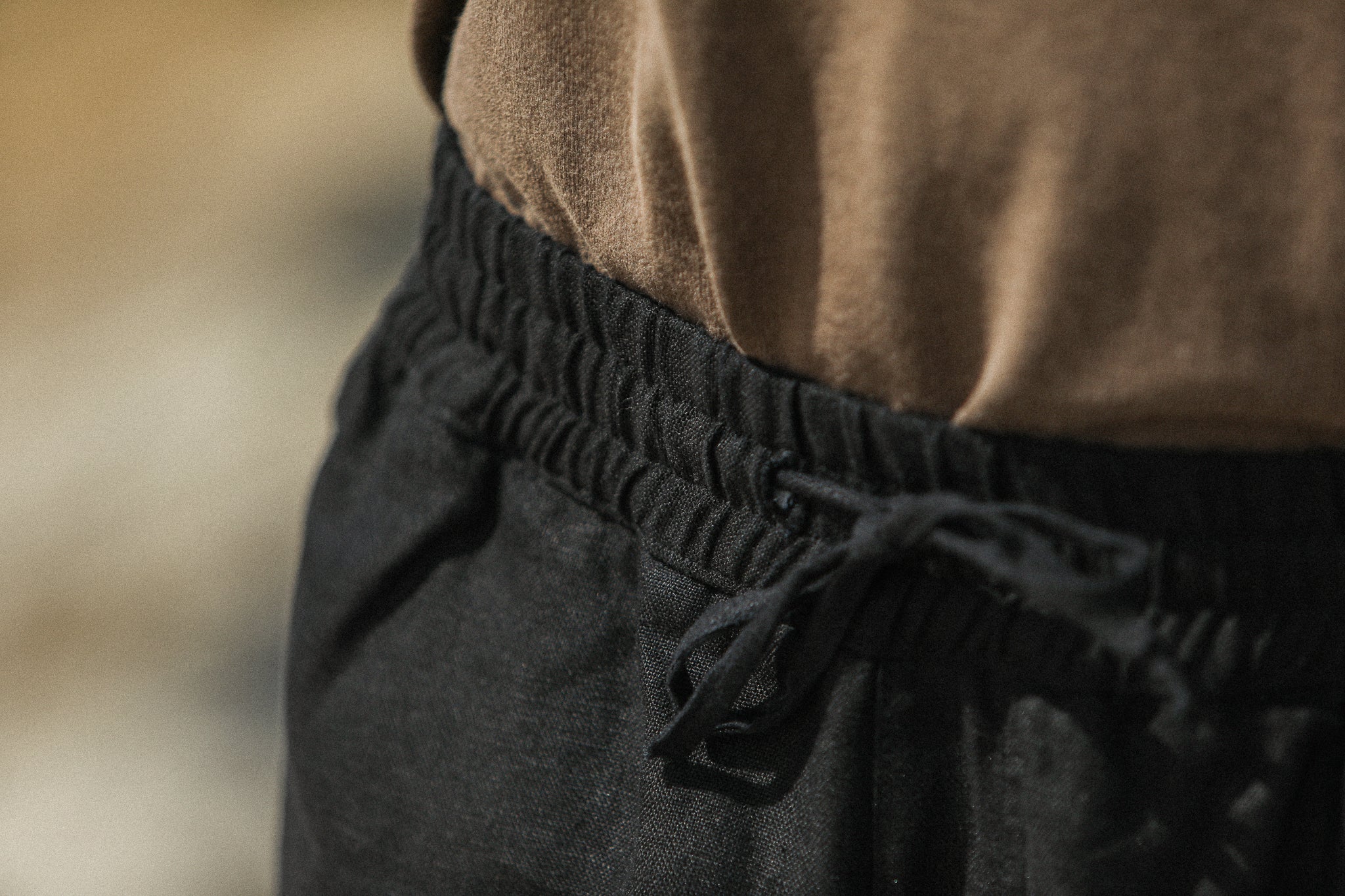Beach Short - Lin Noir - Image 8