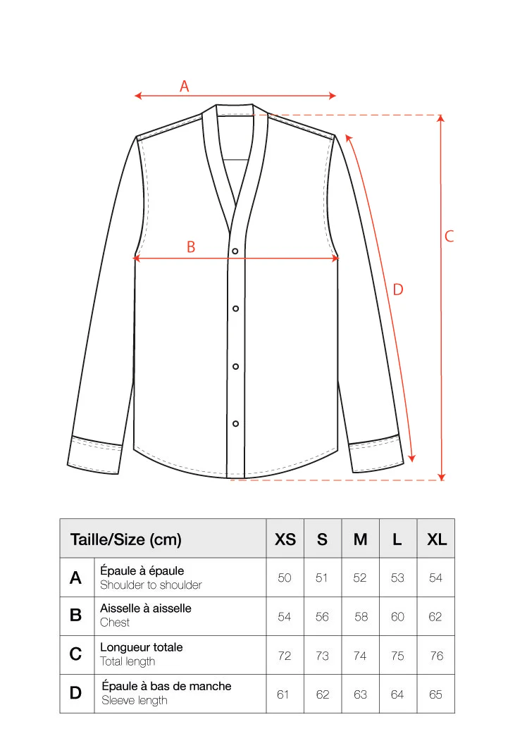Cardigan Shirt Oxford Stripes - Image 12