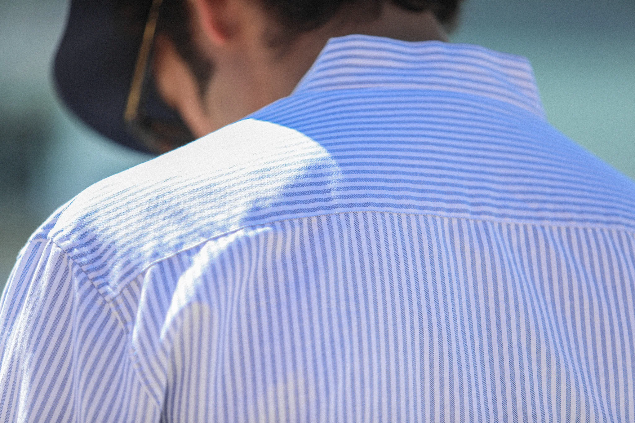 Cardigan Shirt Oxford Stripes - Image 6