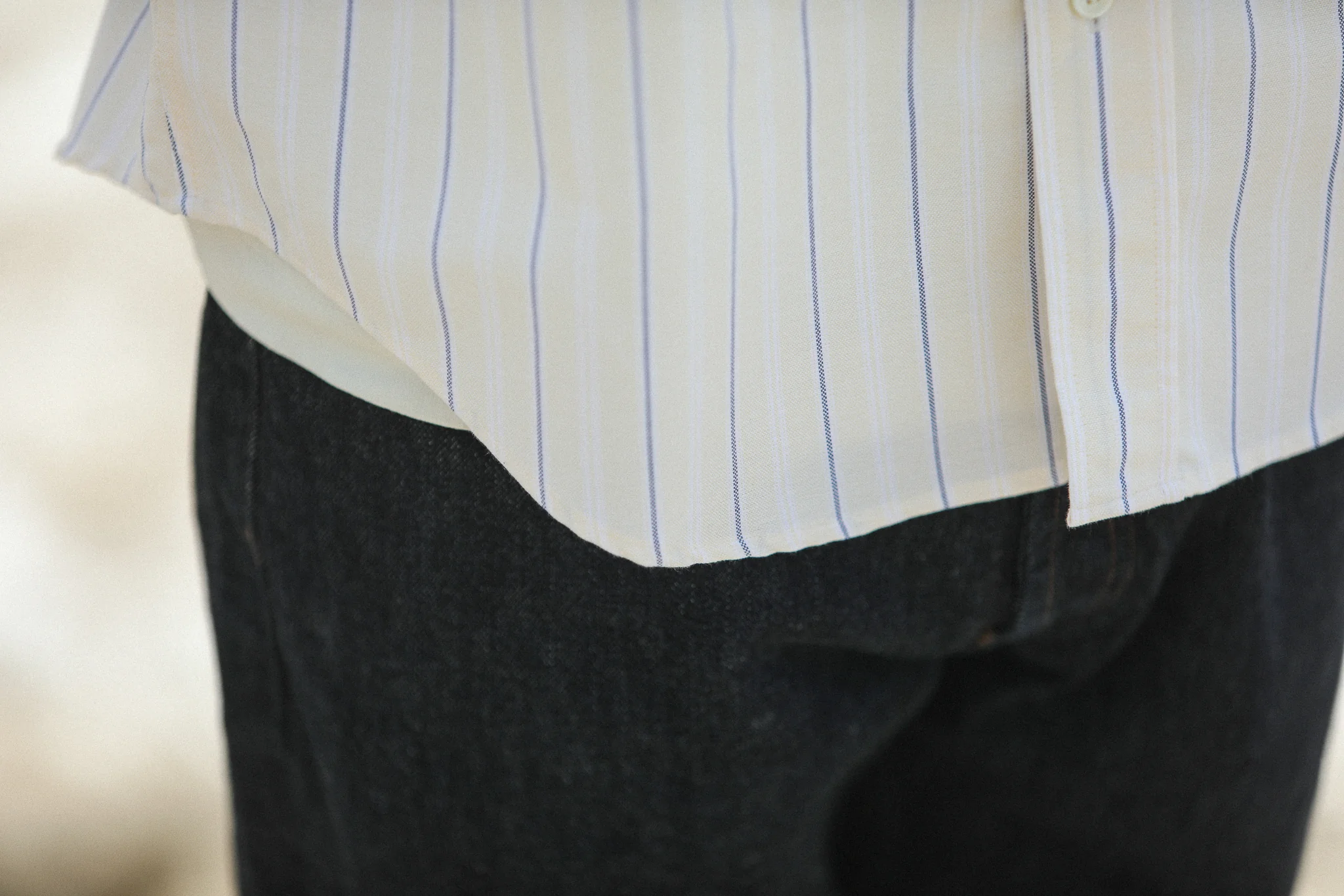 Chemise Oxford Stripes Yellow - Modern Fit - Image 7
