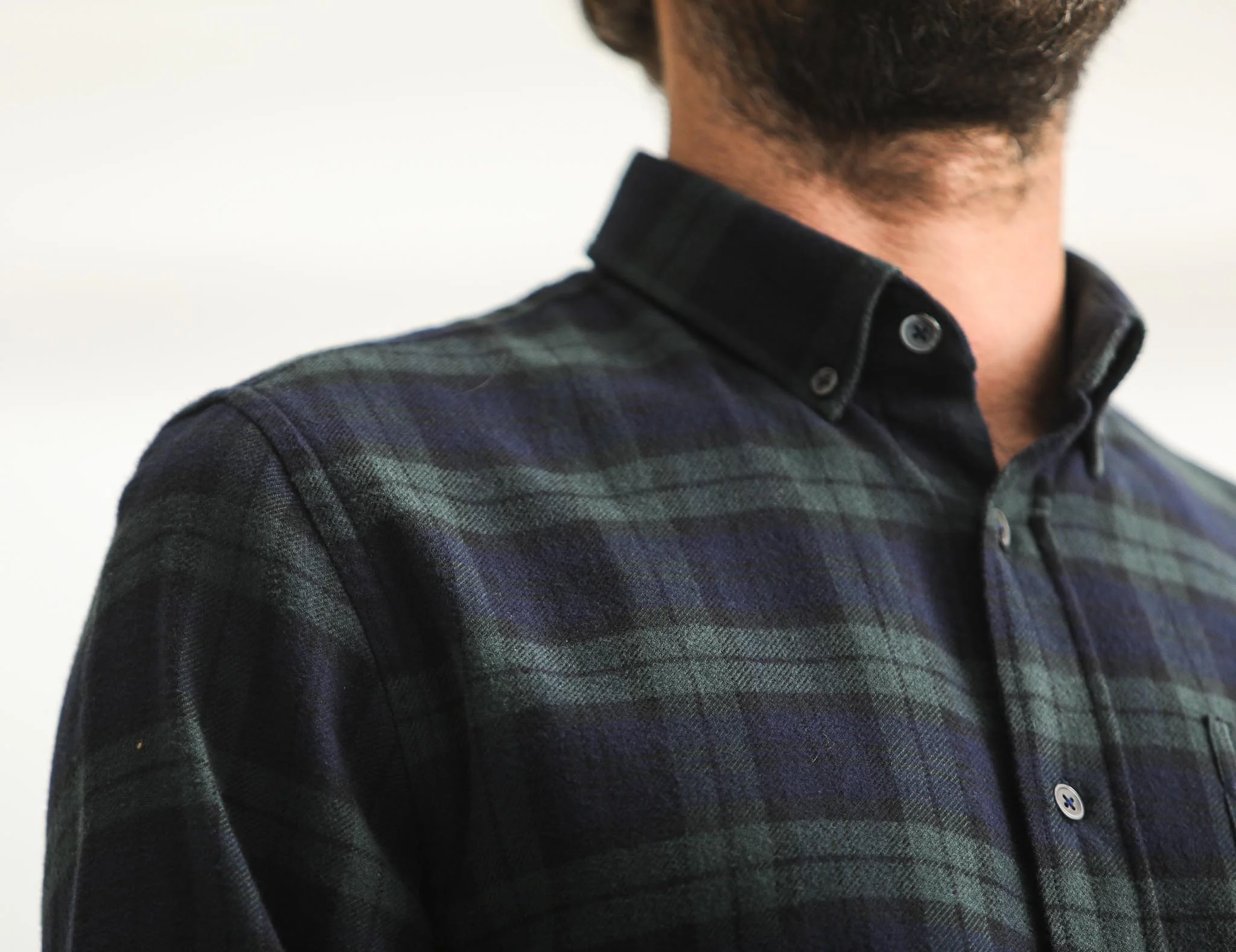 Chemise Flanelle Blackwatch - Retro Fit - Image 10