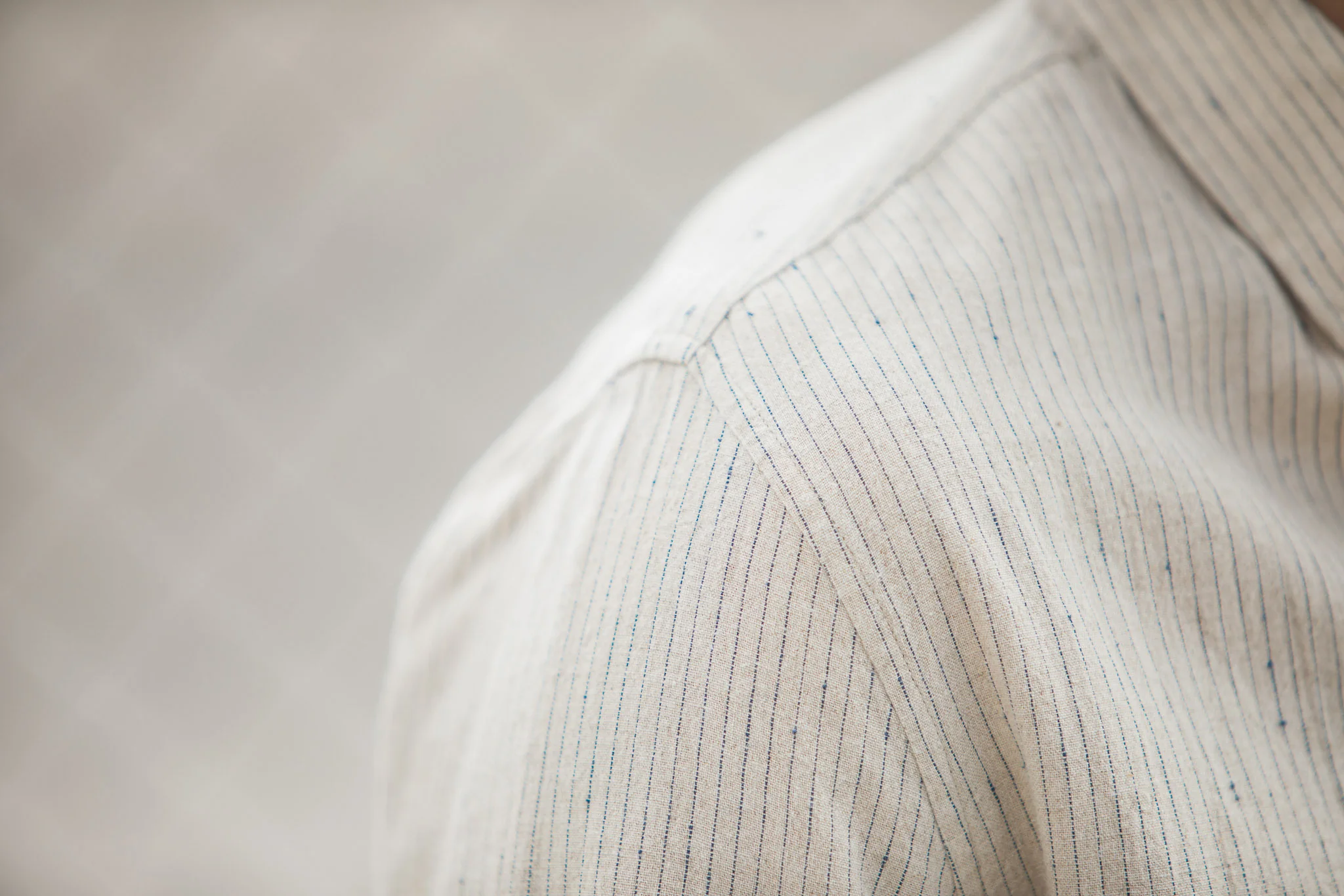 Chemise Japan Slub Beige - Fit New Classic - Image 7