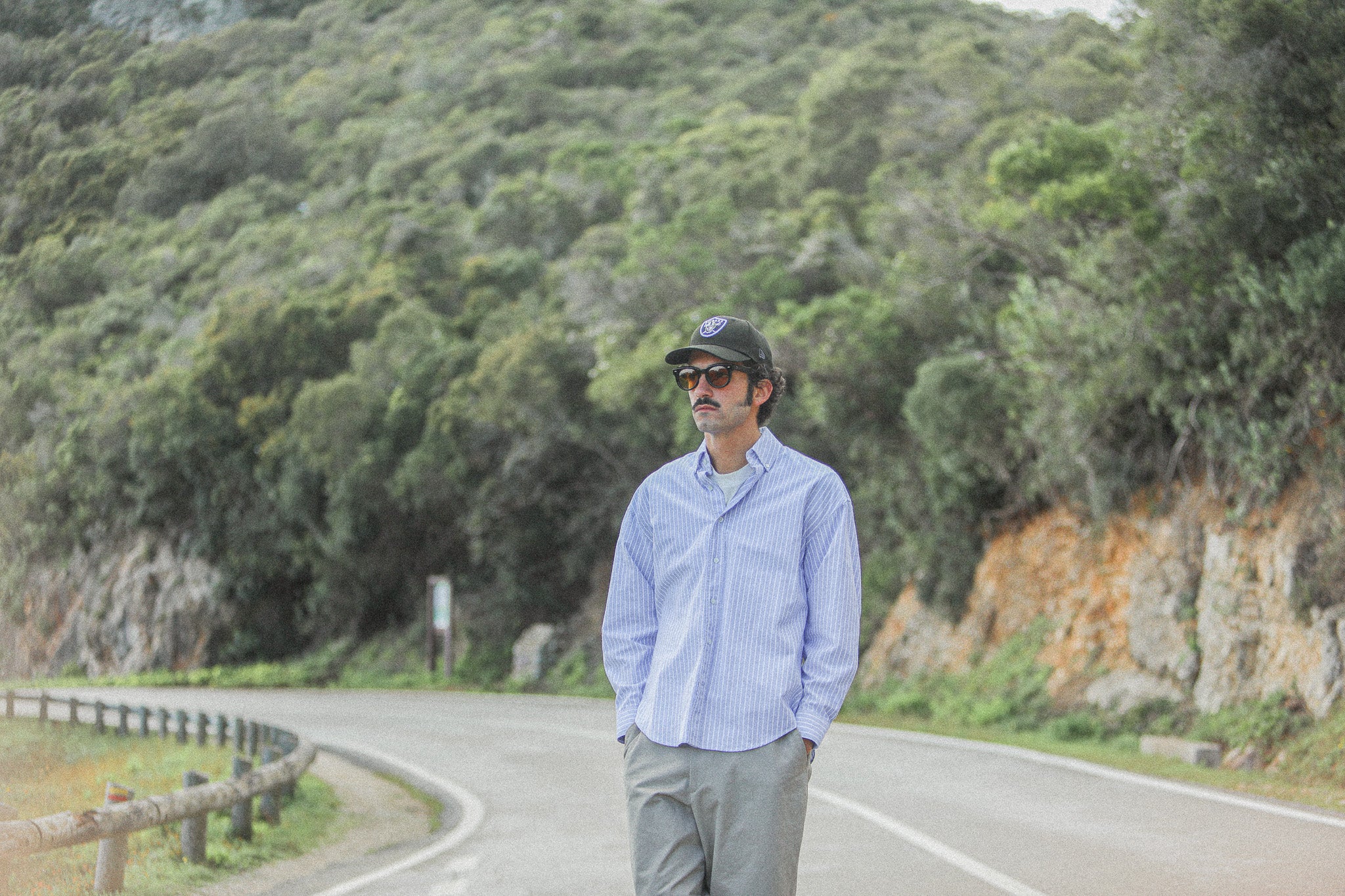 Chemise Oxford Rayures Larges Bleue - Modern Fit - Image 7