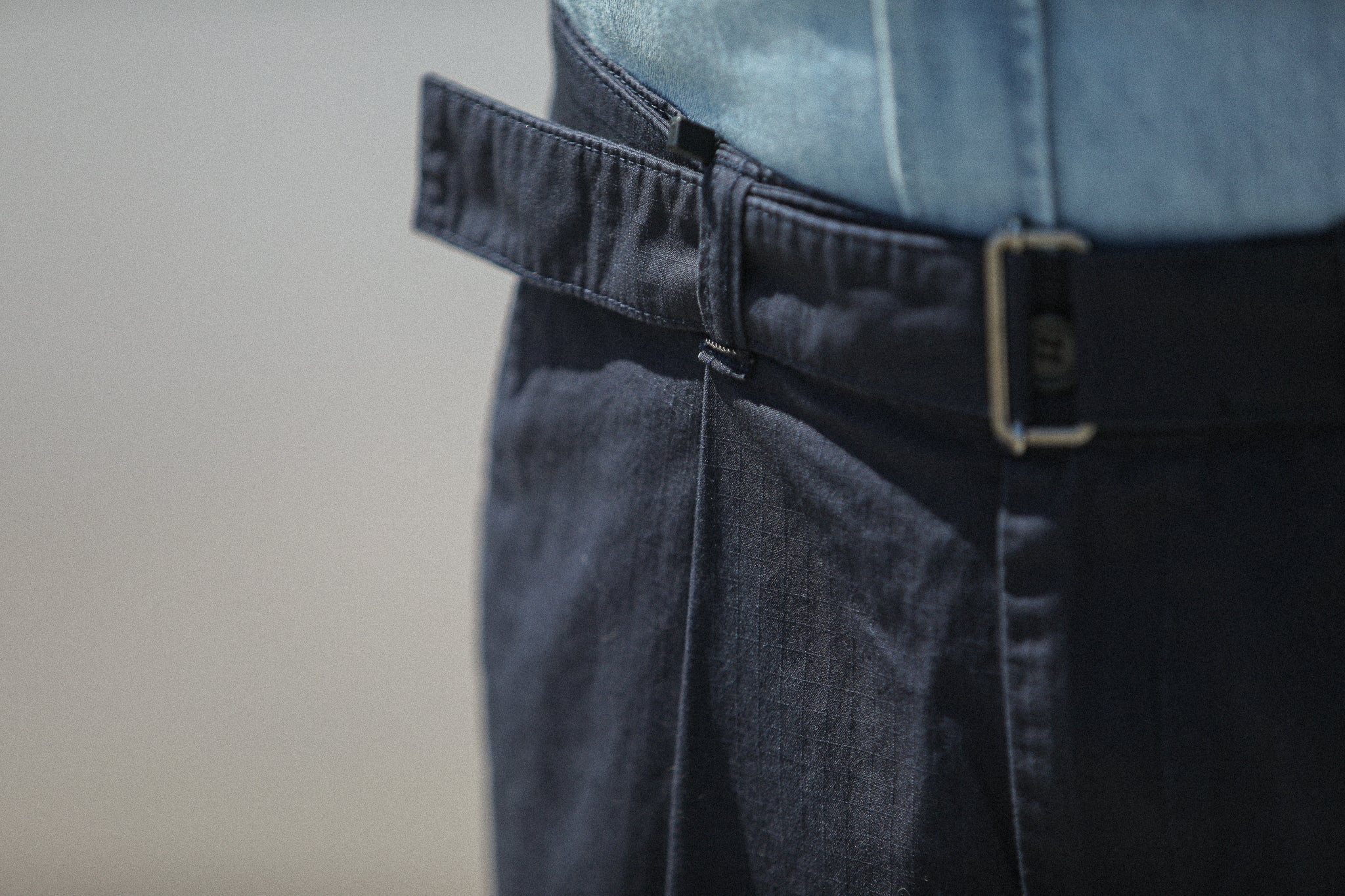 Chino Militaire Pince - Ripstop Japonais Navy - Image 7