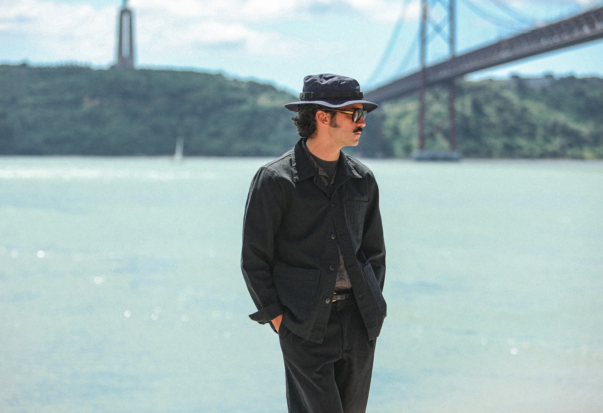Veste Worker Canvas Japonais Black - New Fit - Image 11
