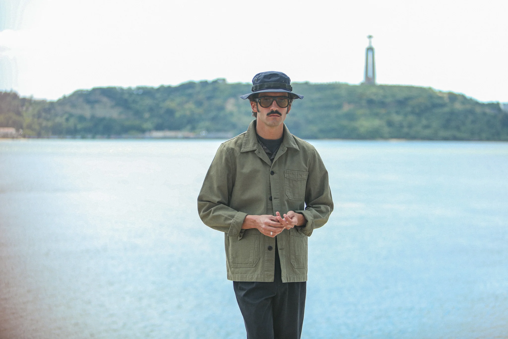Veste Worker Canvas Japonais Khaki - New Fit - Image 3