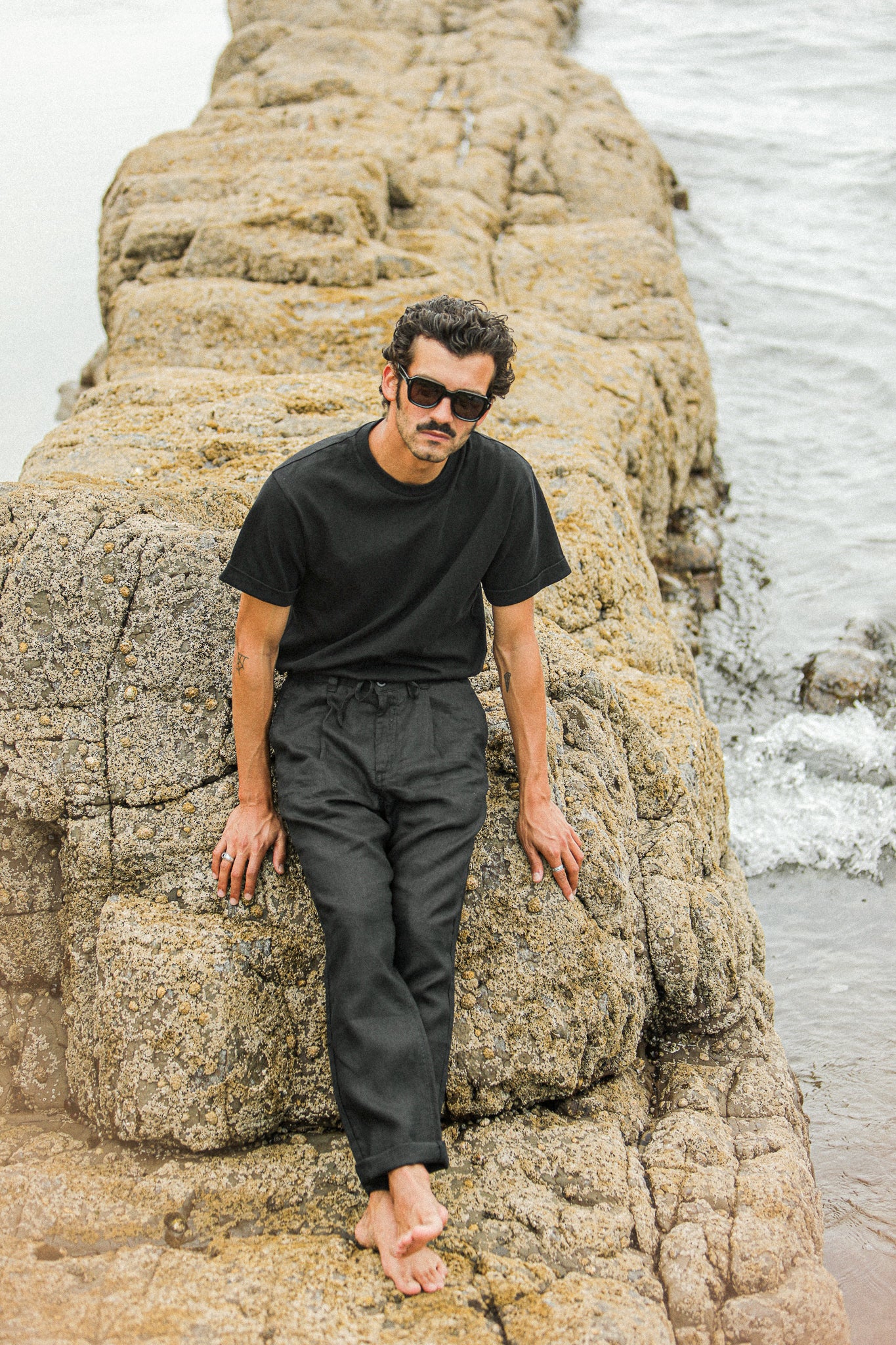 City Pant Lin Noir - Image 10