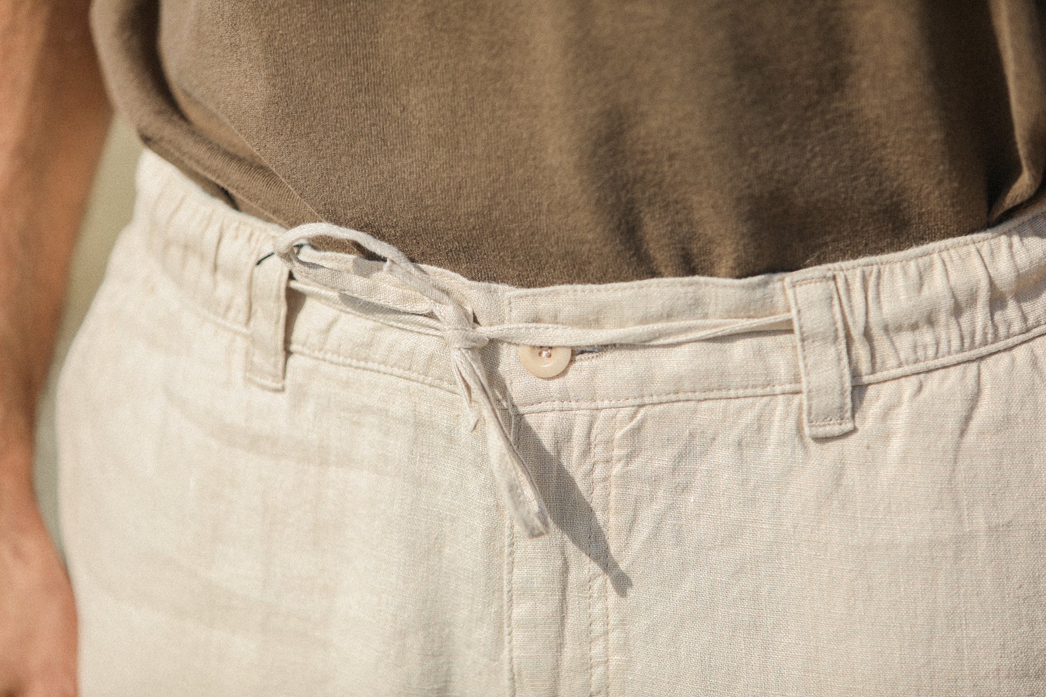 City Short - Lin Beige - Image 7