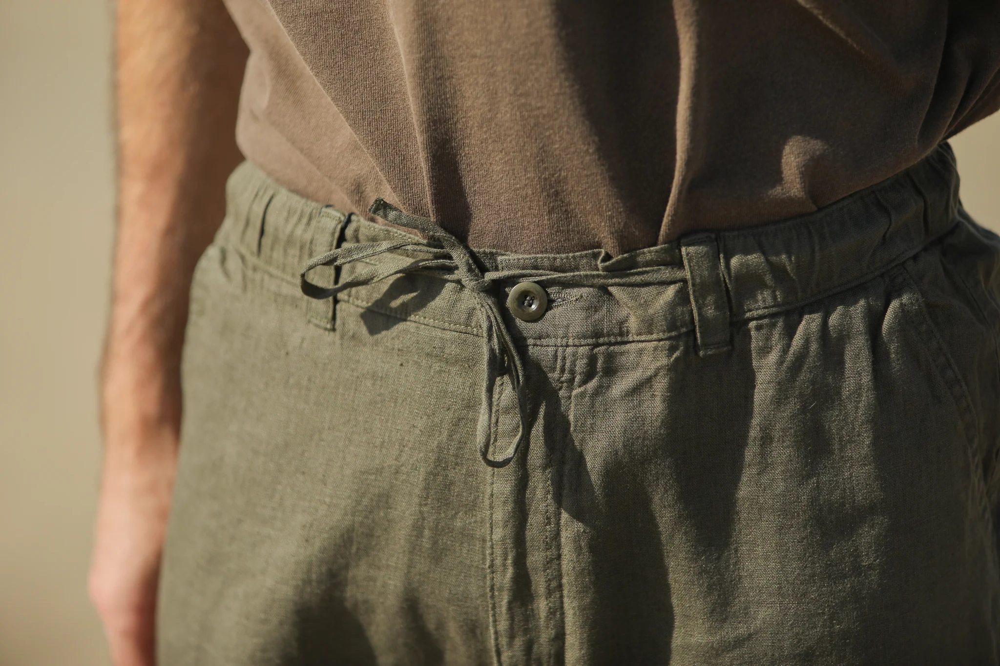 City Short - Lin Khaki - Image 7