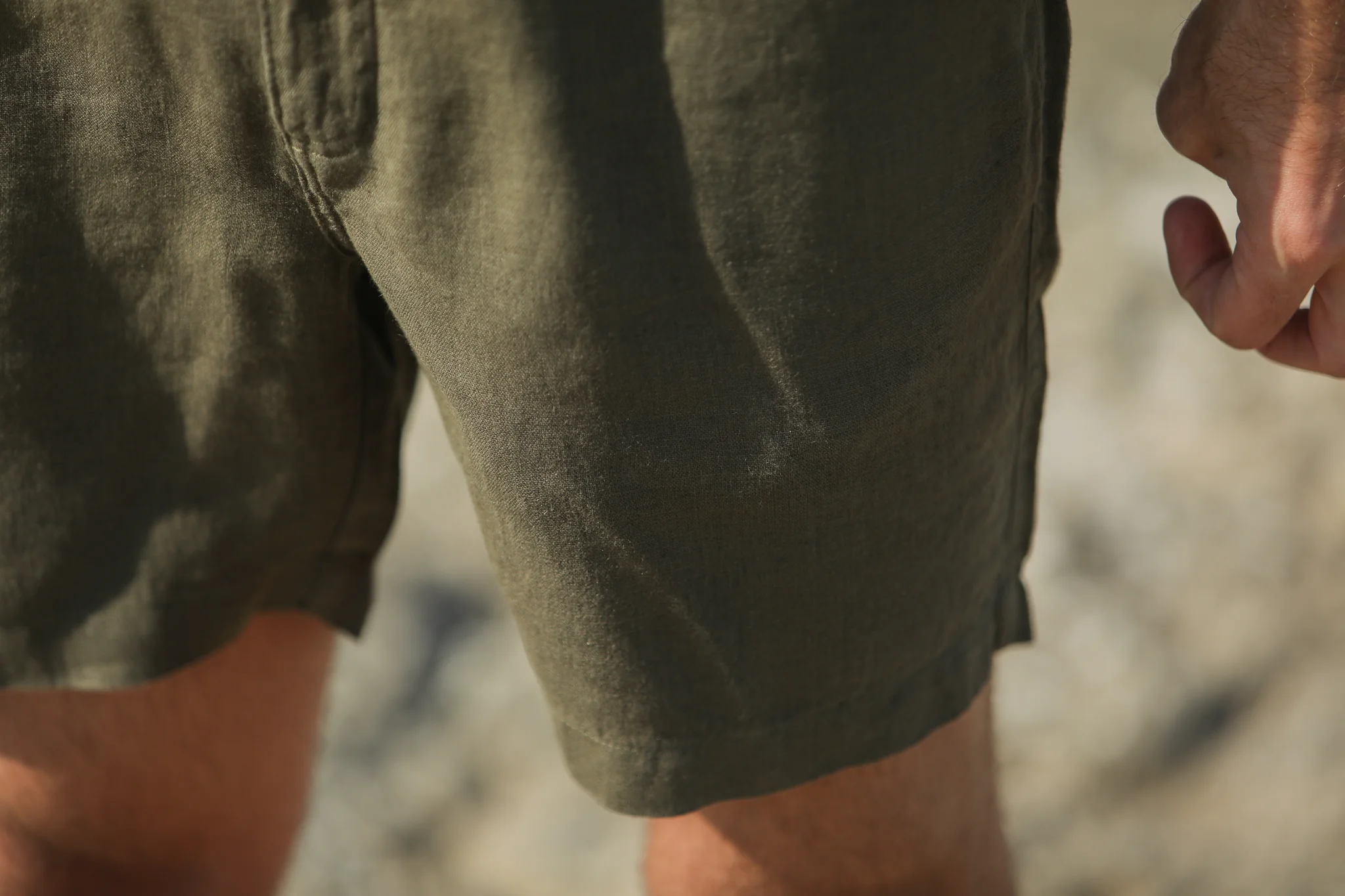 City Short - Lin Khaki - Image 8
