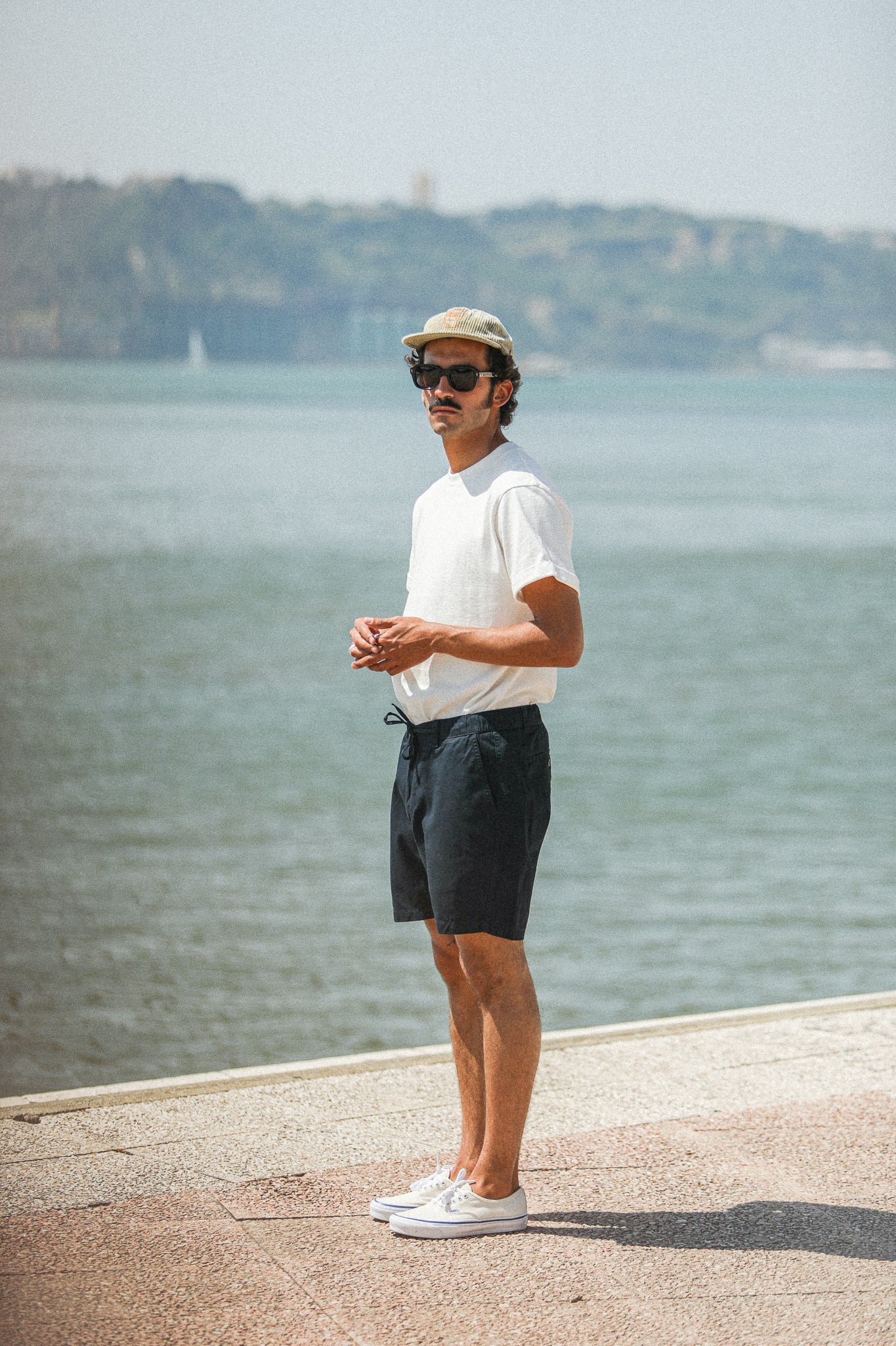 City Short Twill Navy - Image 4