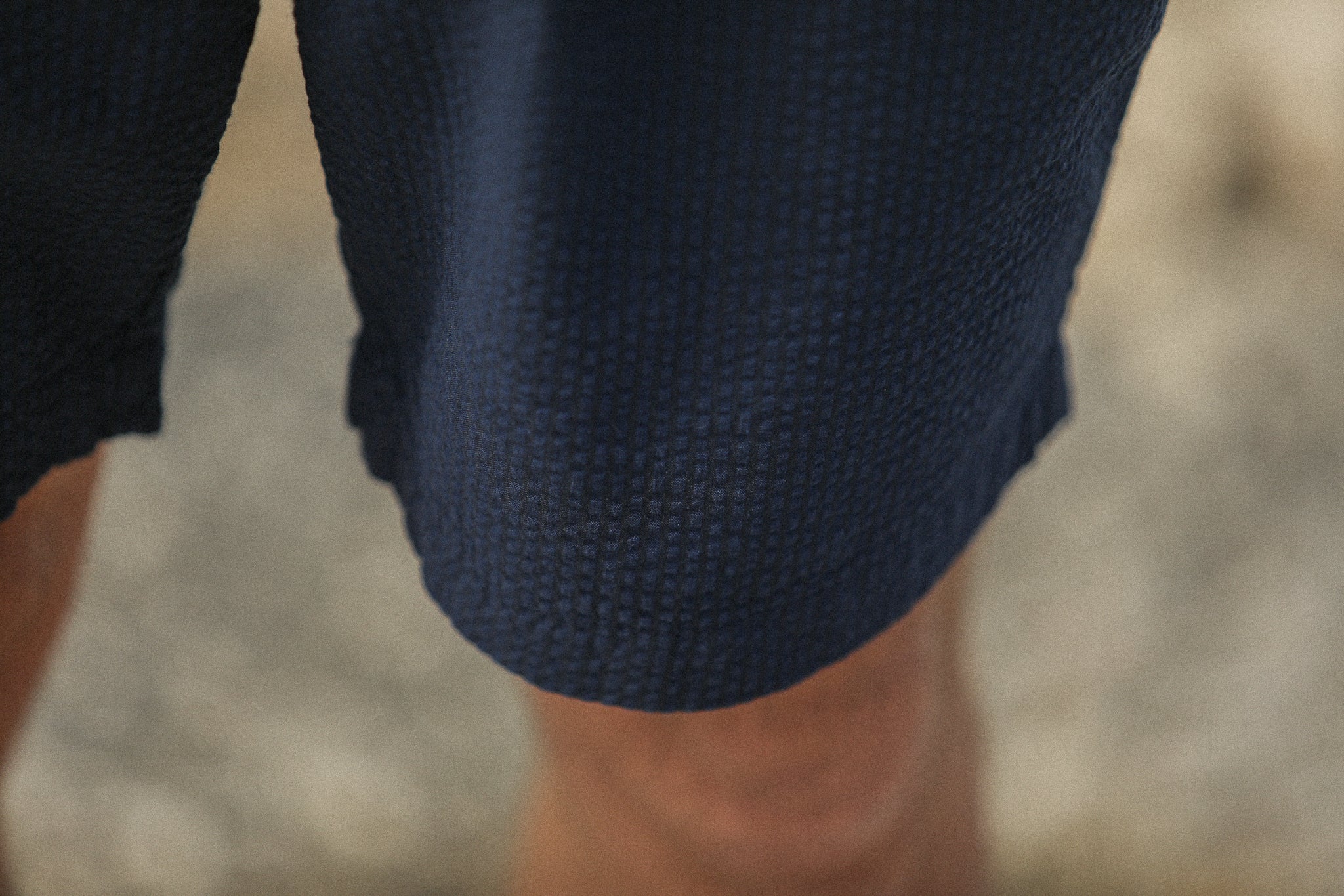 City Short - Seersucker Navy - Image 6