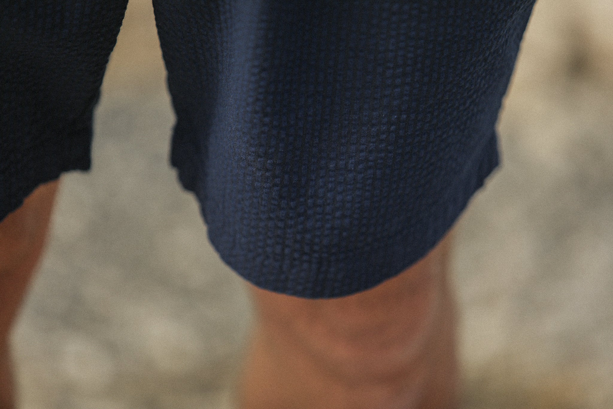 City Short - Seersucker Navy - Image 7