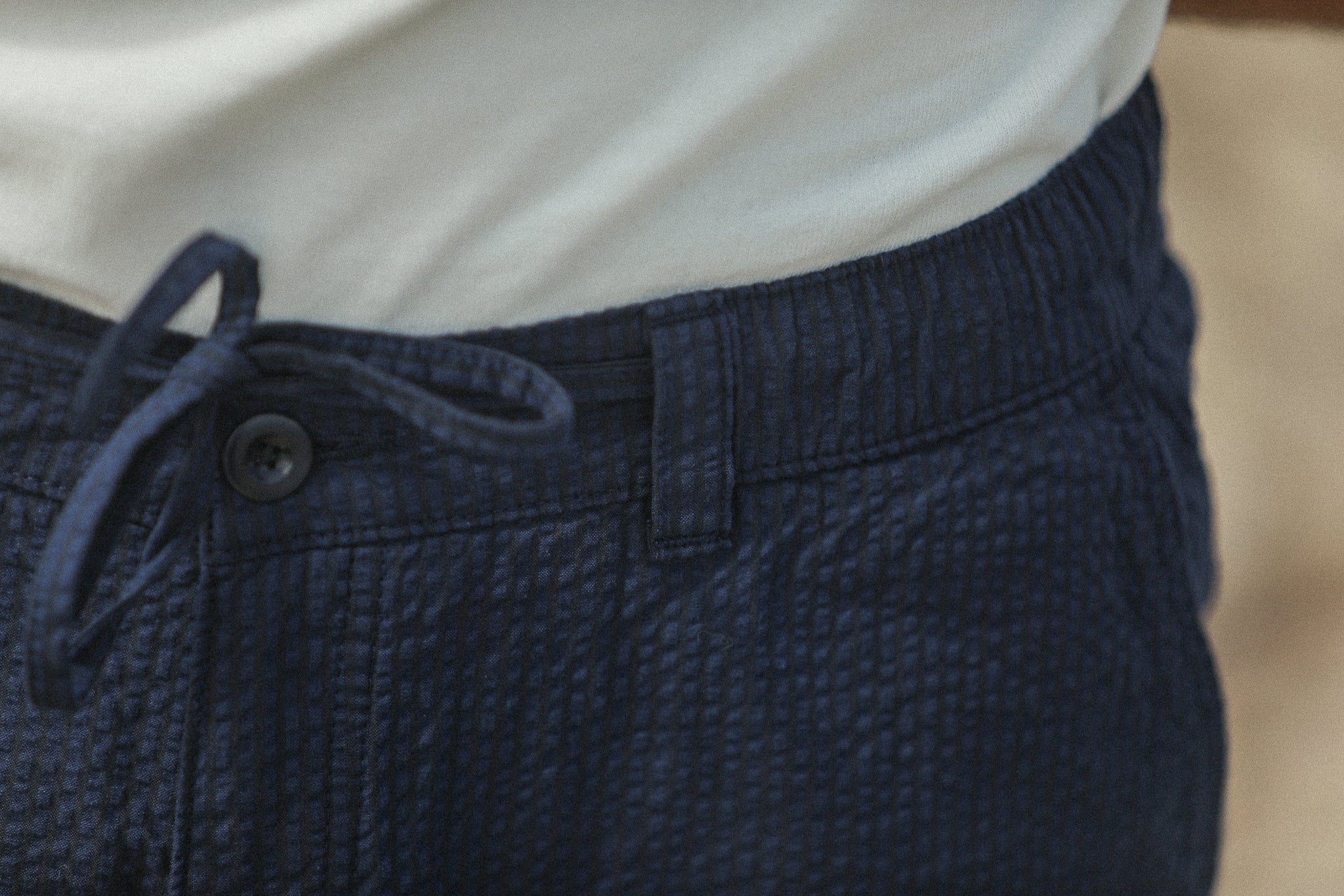 City Short - Seersucker Navy - Image 8