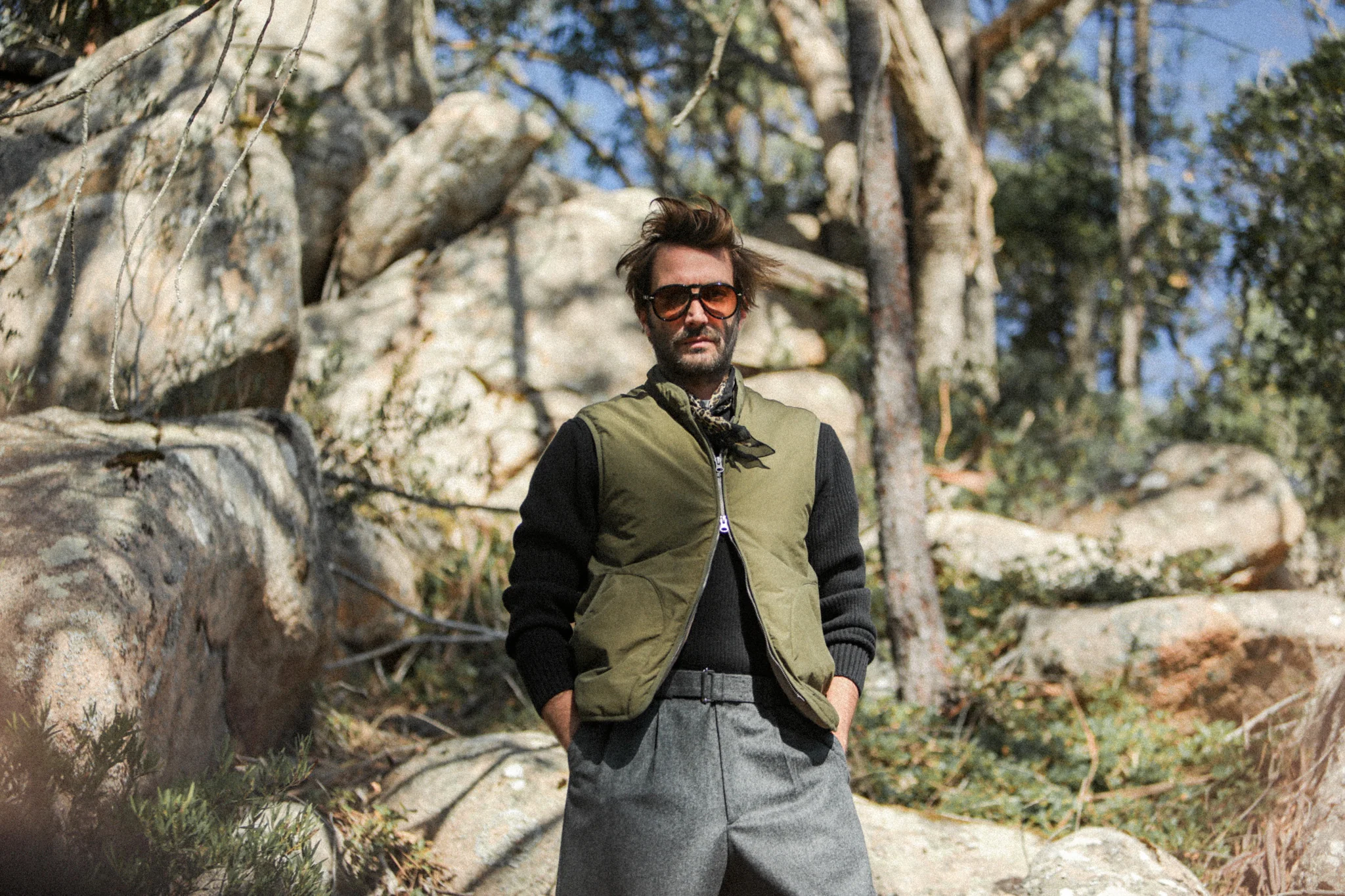 Gilet Technique Matelassé Primaloft®️ Khaki - Image 10