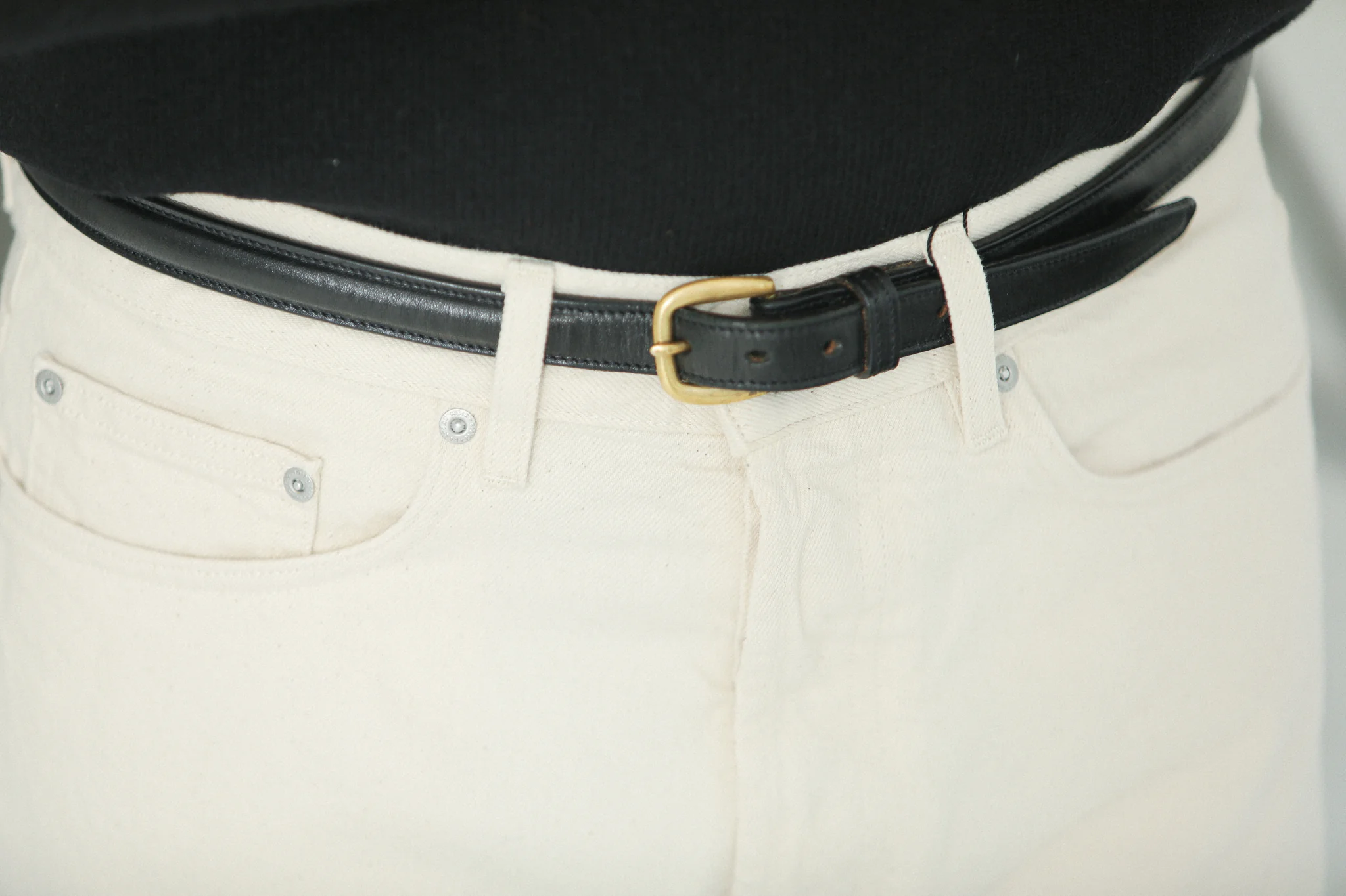 Jean Denim Creme -  Athletic Fit - Image 5