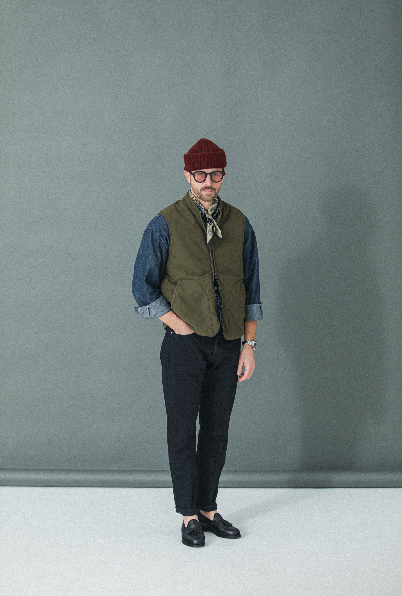 Jean Selvedge Noir Rinse Wash - Athletic Fit - Image 9