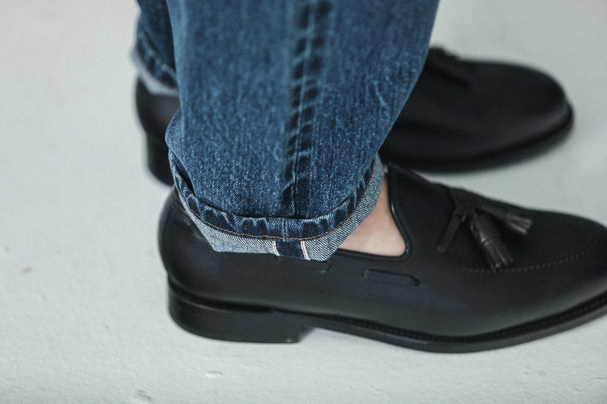 Jean Selvedge Blue Stonewash - Athletic Fit - Image 8