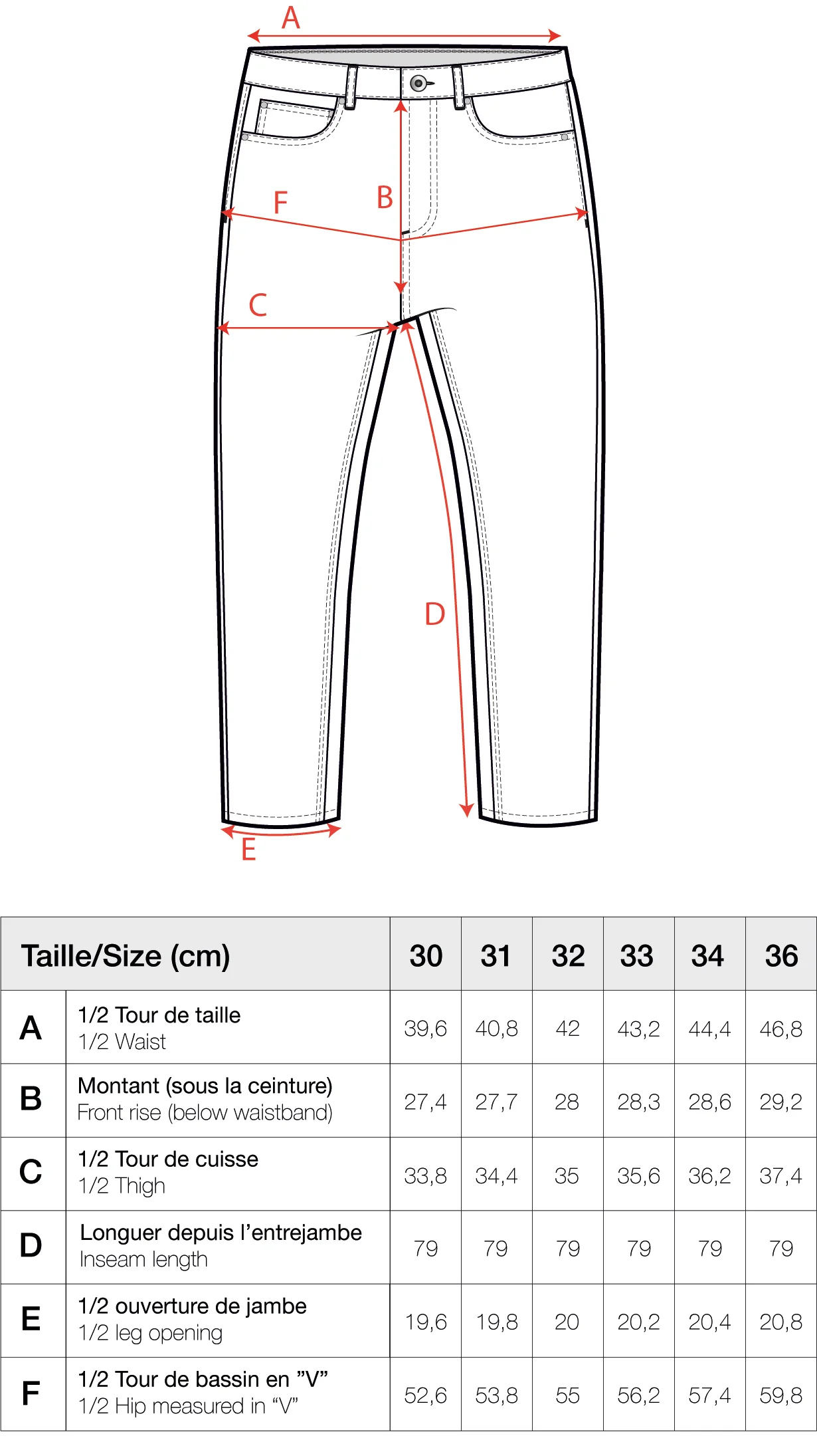Jean Denim Creme -  Comfort Fit - Image 12