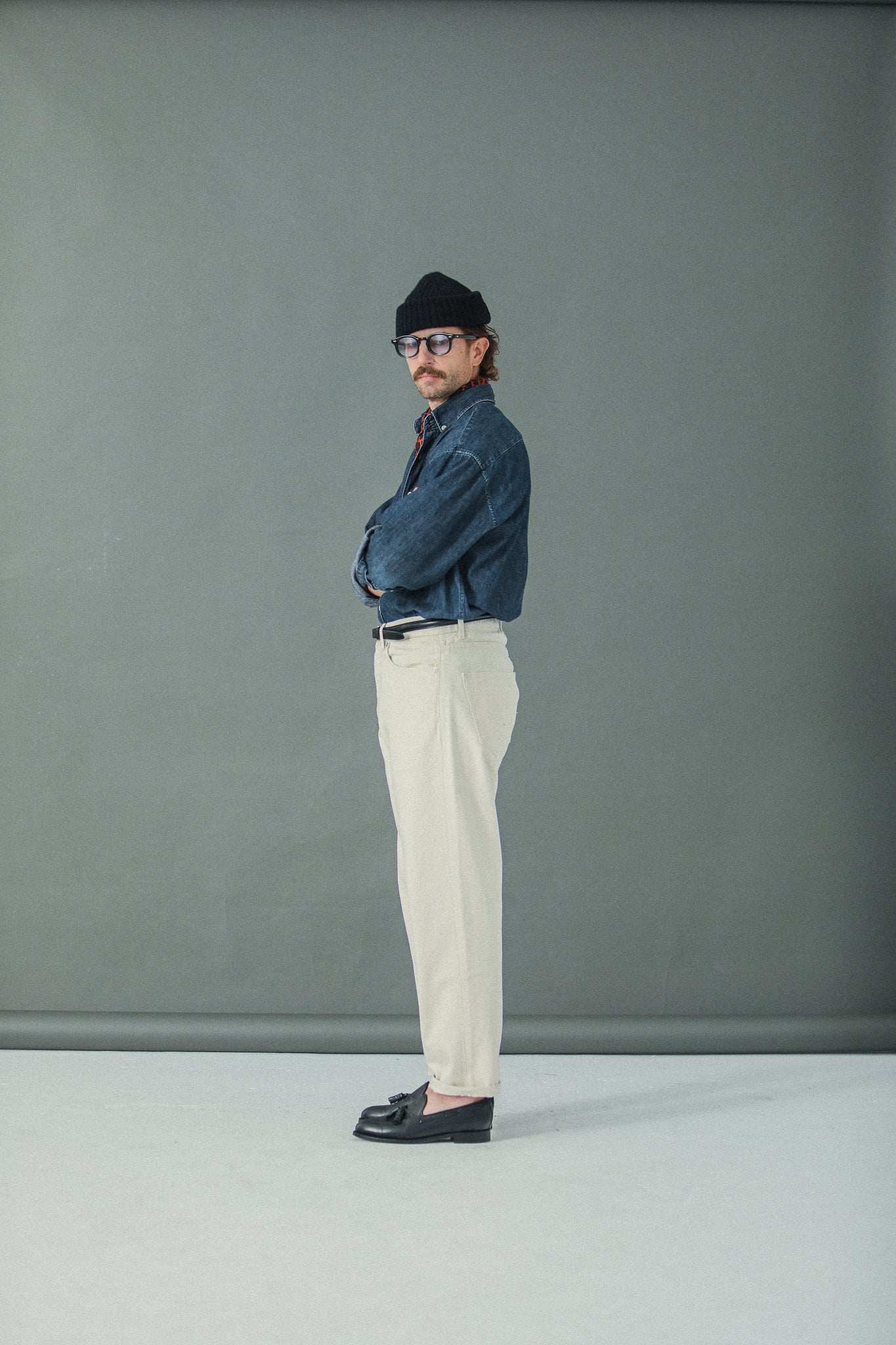 Jean Denim Creme -  Comfort Fit - Image 4