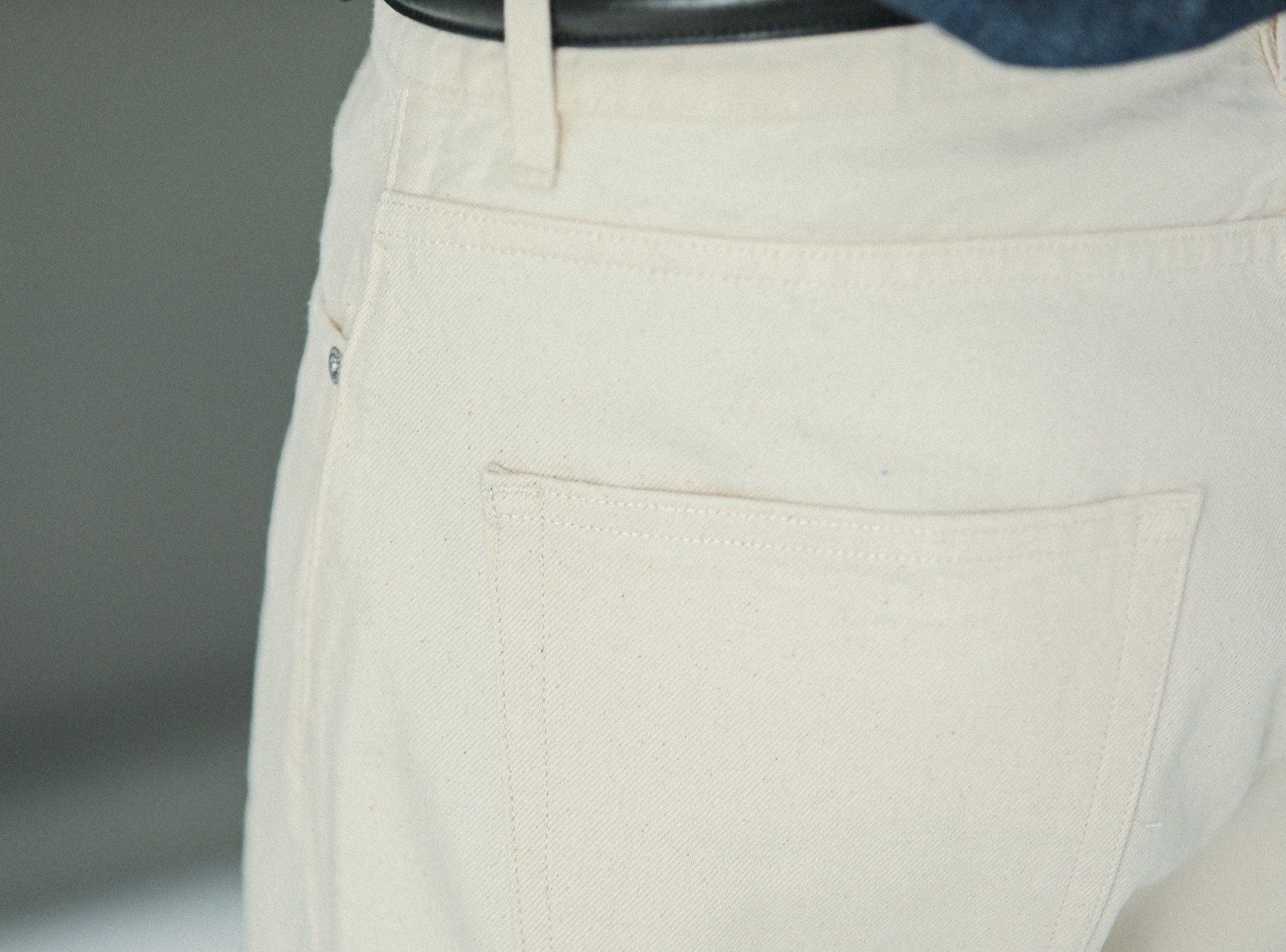 Jean Denim Creme -  Comfort Fit - Image 6