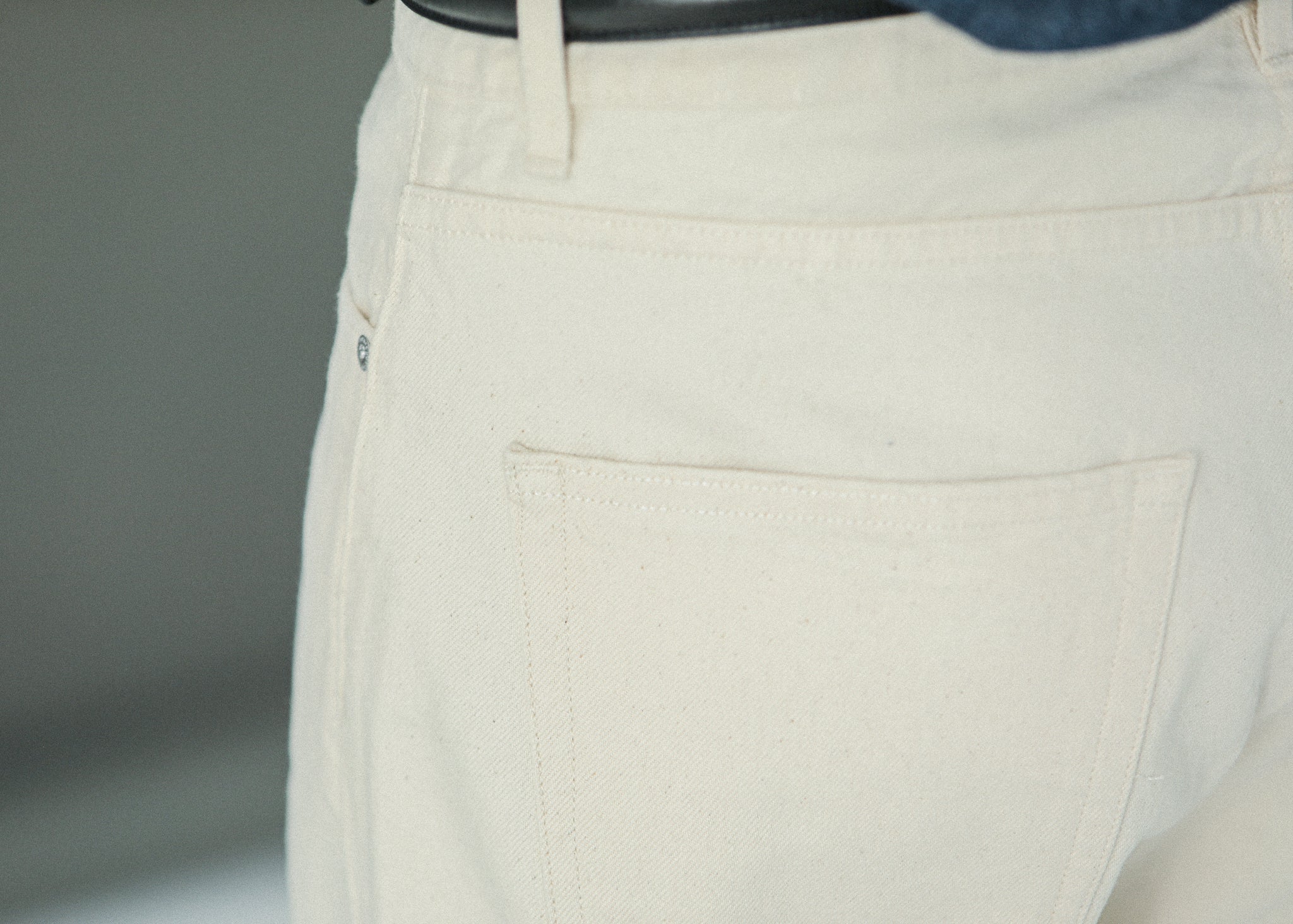 Jean Denim Creme -  Comfort Fit - Image 7