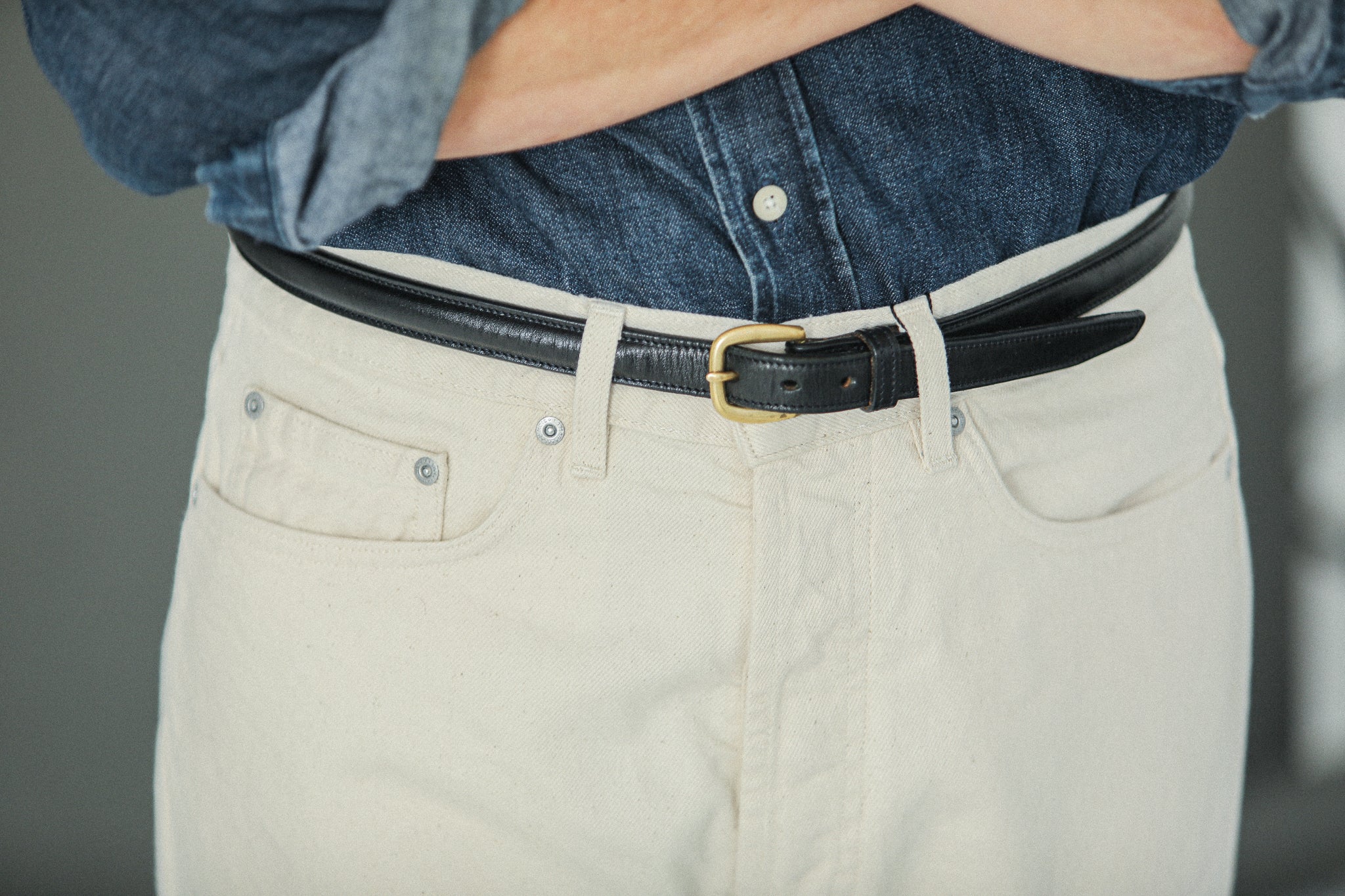 Jean Denim Creme -  Comfort Fit - Image 8