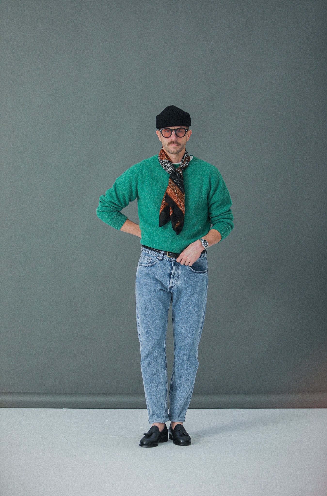 Jean Selvedge Blue Bleached - Tapered Fit - Image 4