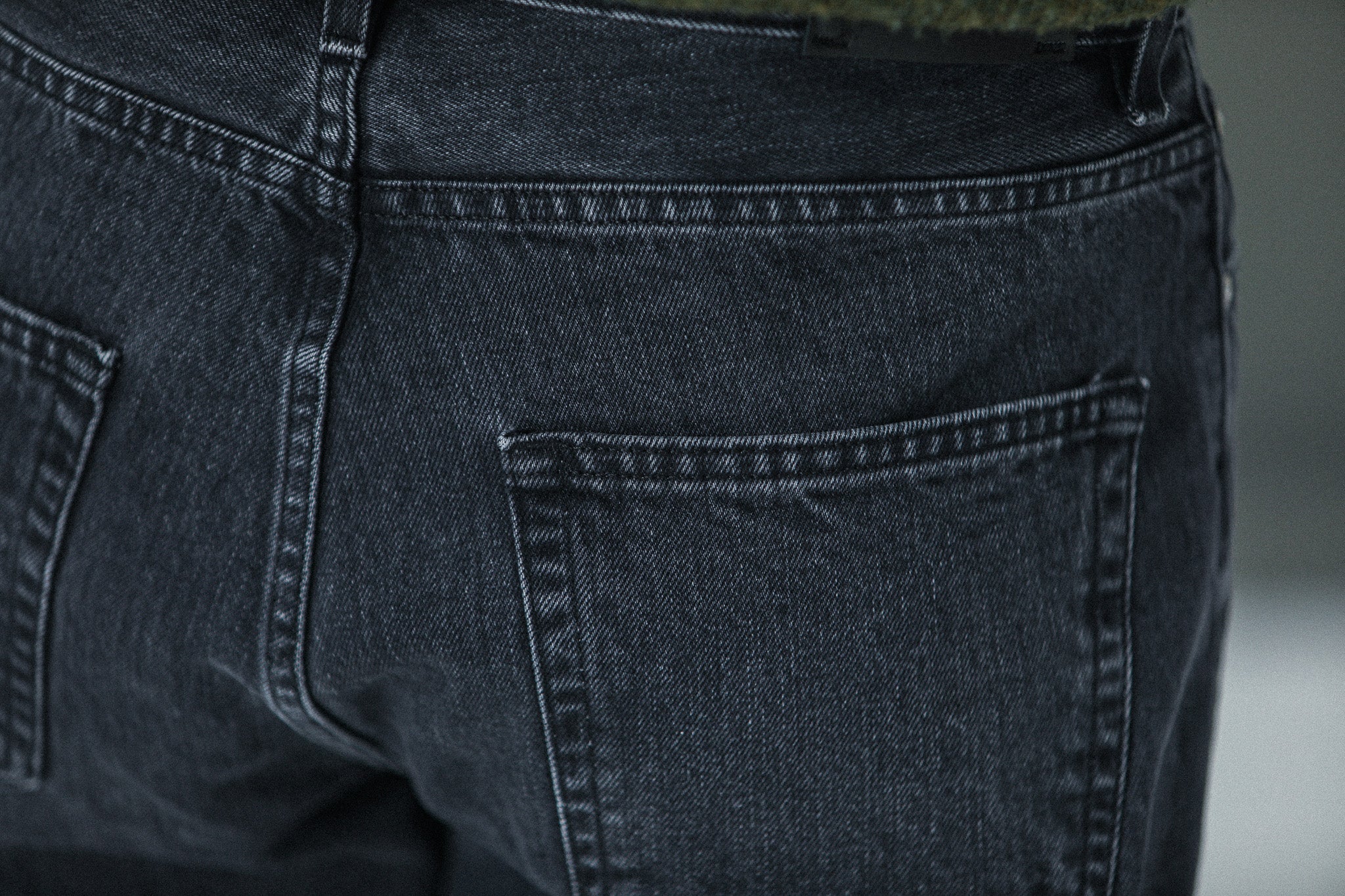 Jean Selvedge Noir Stonewash - Comfort Fit - Image 6