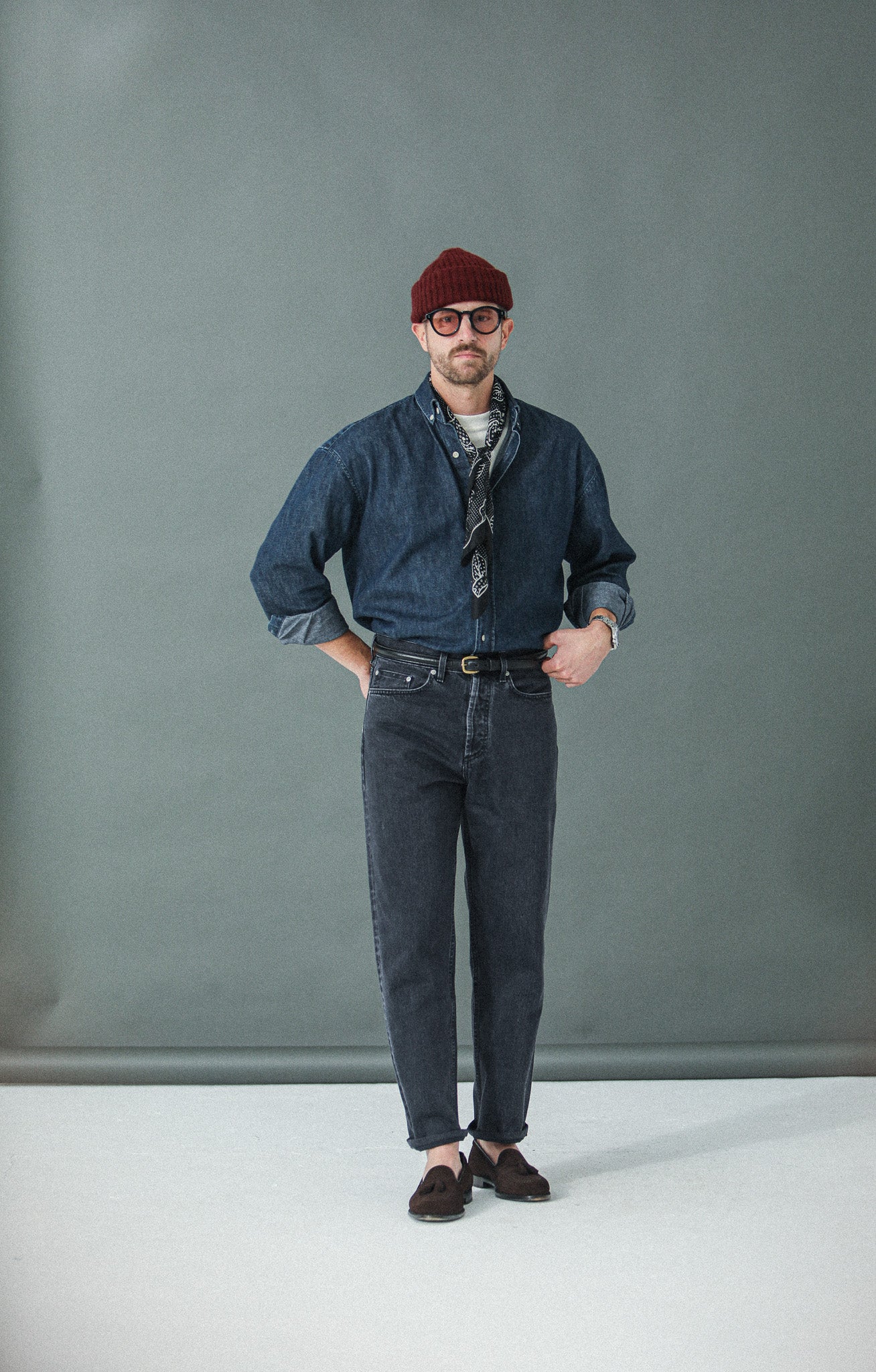 Jean Selvedge Noir Stonewash - Comfort Fit - Image 9