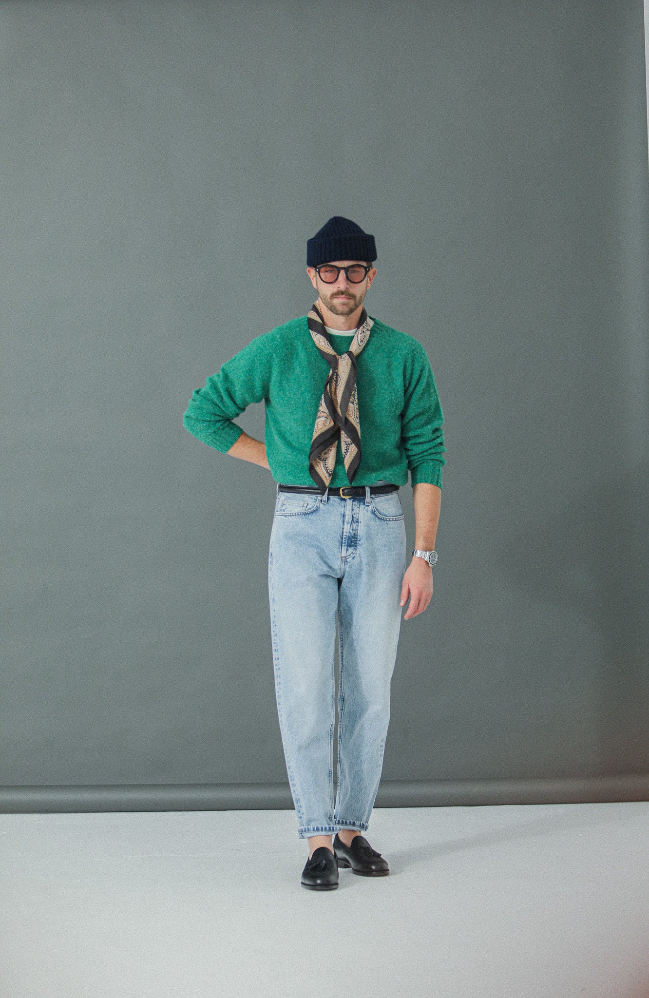 Jean Selvedge blue Light Bleach -  Comfort Fit