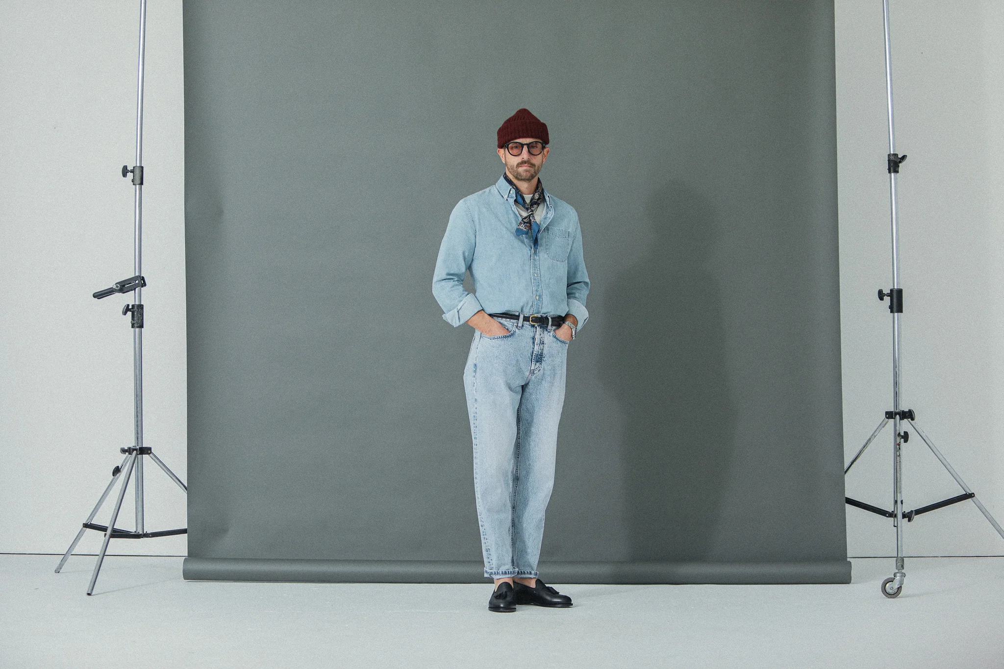 Jean Selvedge blue Light Bleach -  Comfort Fit - Image 3