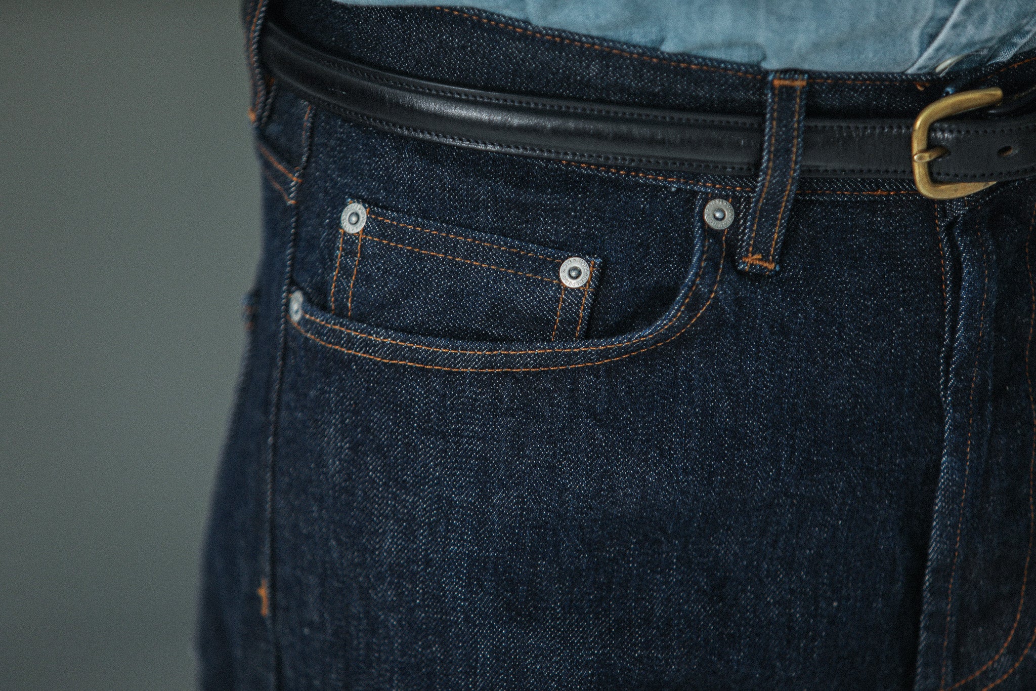 Jean Selvedge Japonais Indigo - Comfort Fit - Image 8