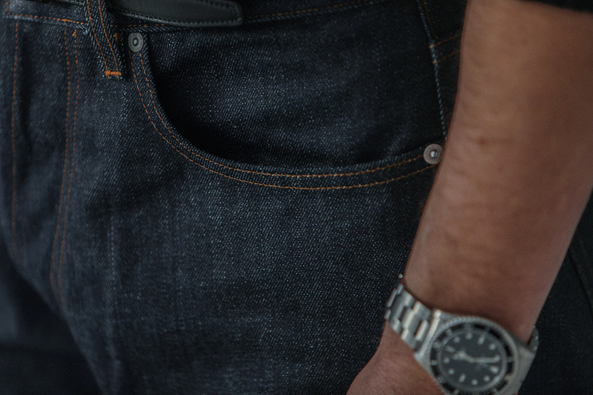 Jean Selvedge Japonais Brut - Athletic Fit - Image 6