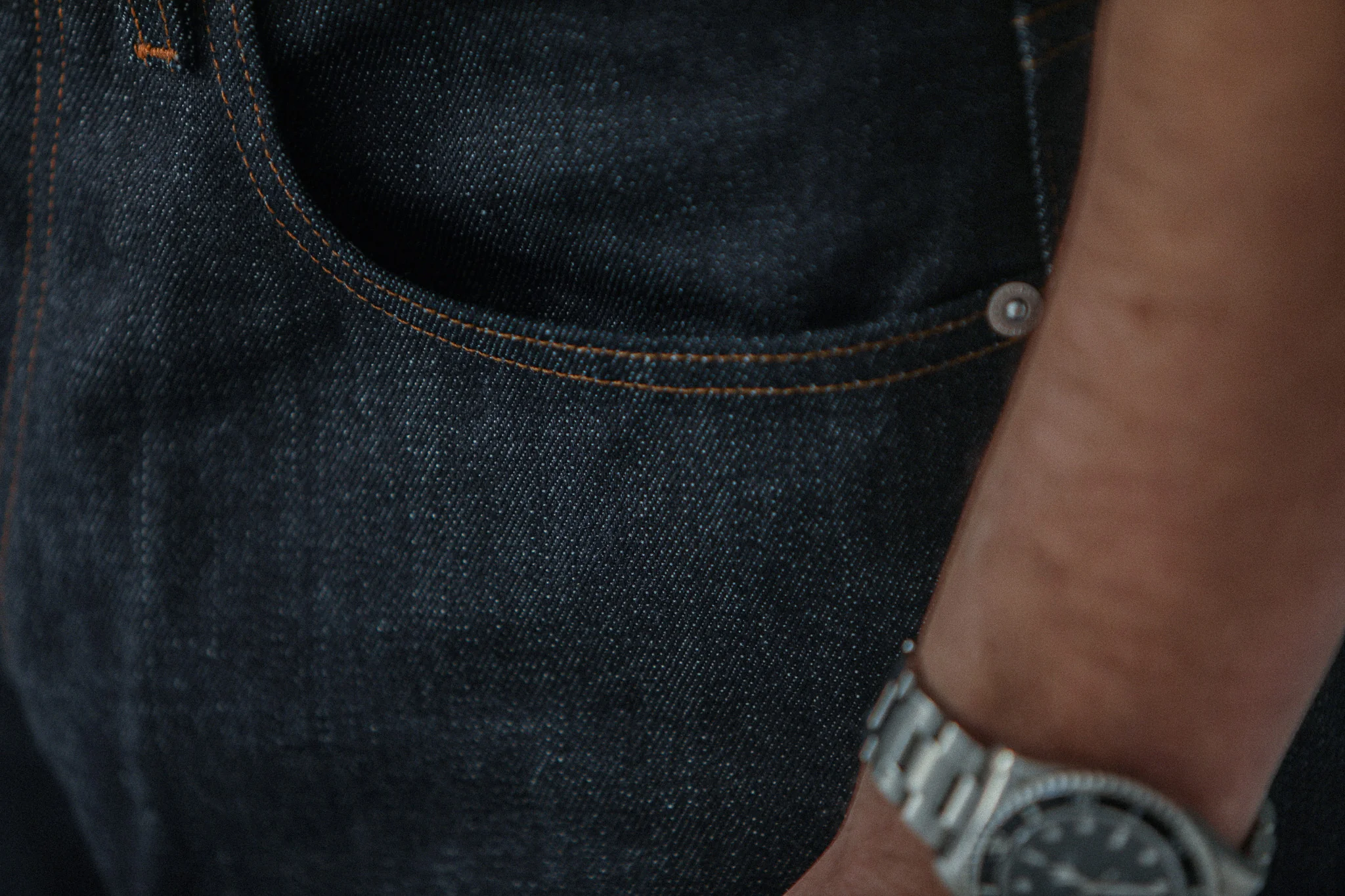 Jean Selvedge Japonais Brut - Athletic Fit - Image 8