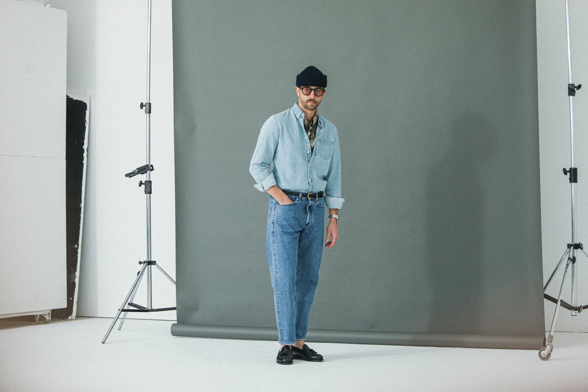 Jean Selvedge Blue Bleach - Athletic Fit - Image 11