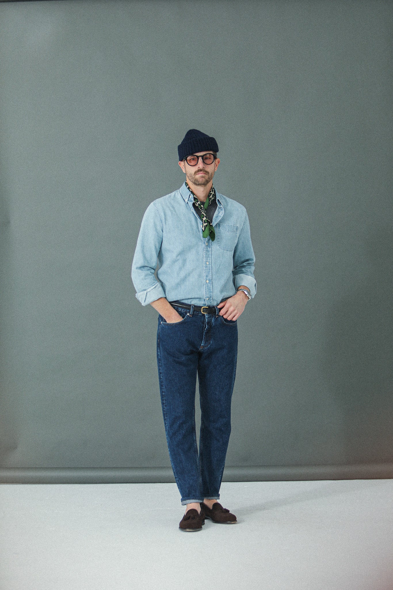 Jean Selvedge Blue Stonewash - Tapered Fit - Image 4