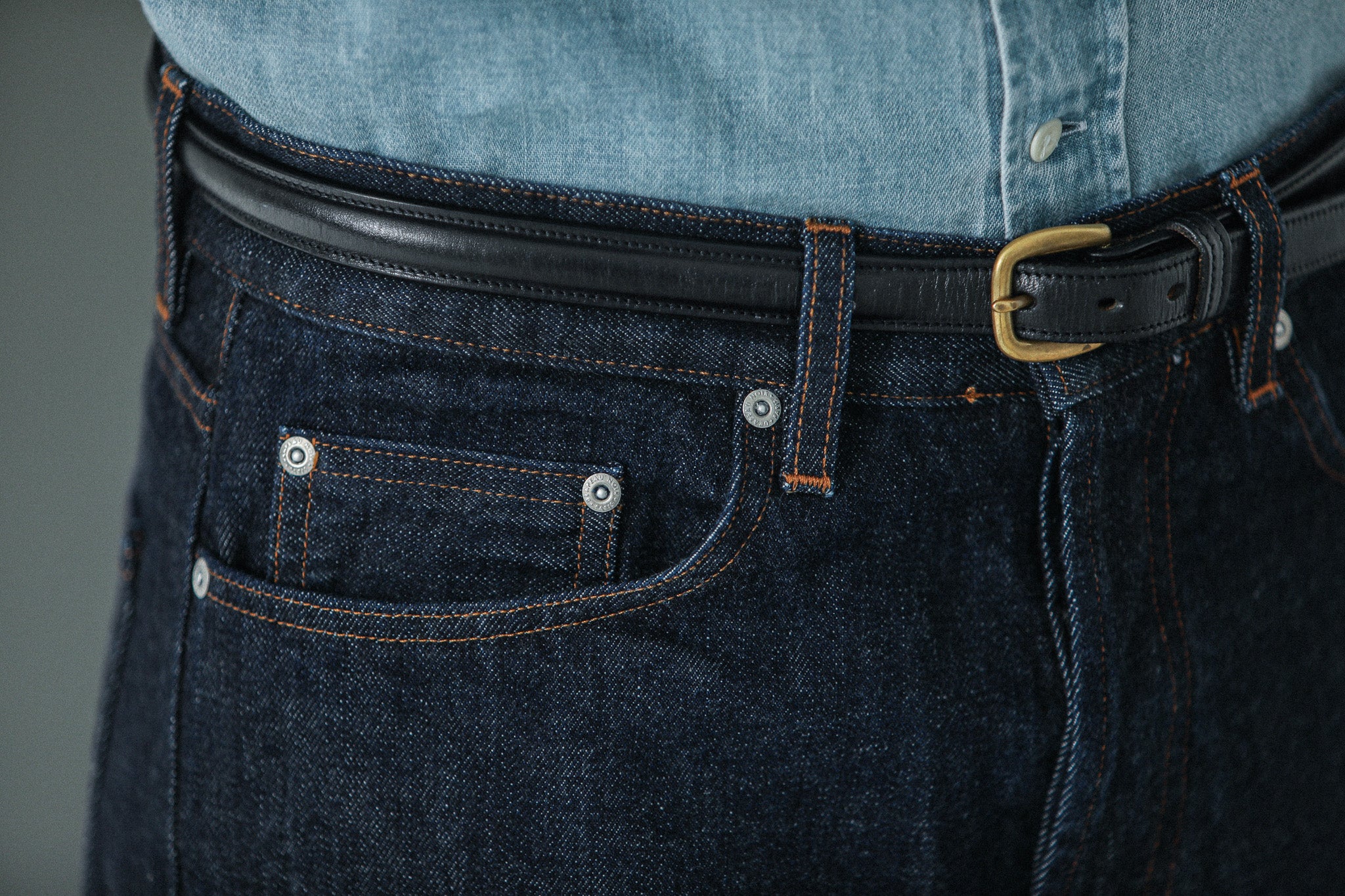 Jean Selvedge Japonais Indigo - Athletic Fit - Image 6