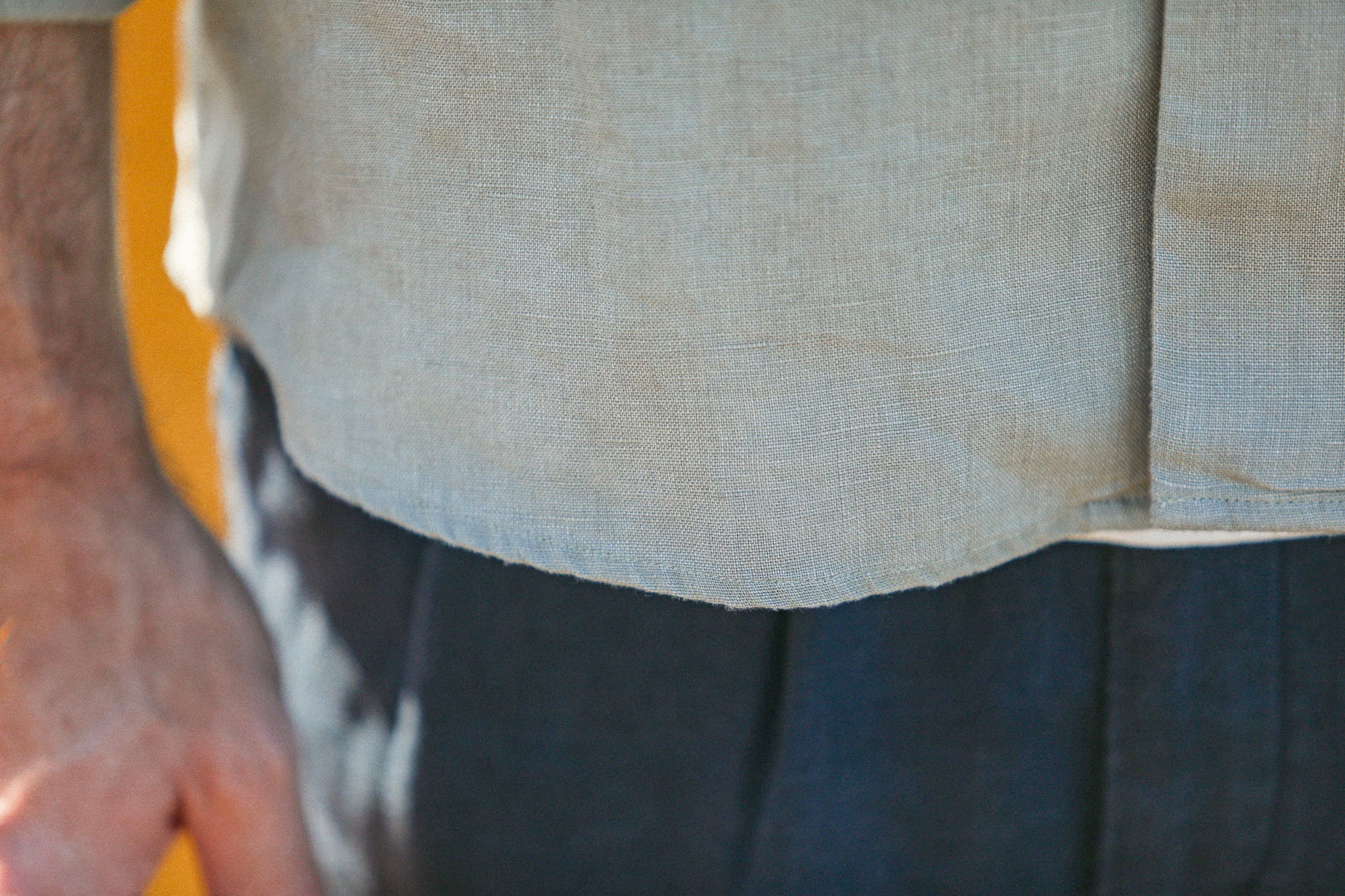 Military Camp Collar Lin Khaki - Image 7