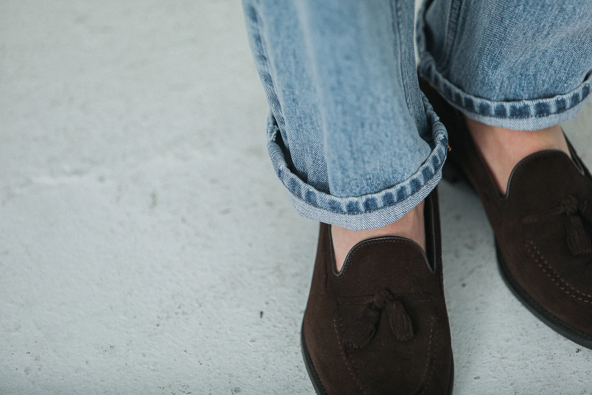 Jean Selvedge Blue Bleach -  Retro Fit - Image 8
